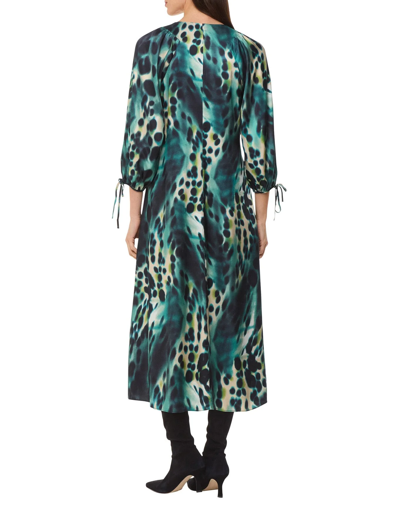 Misty Leopard Print Dress - Image 3