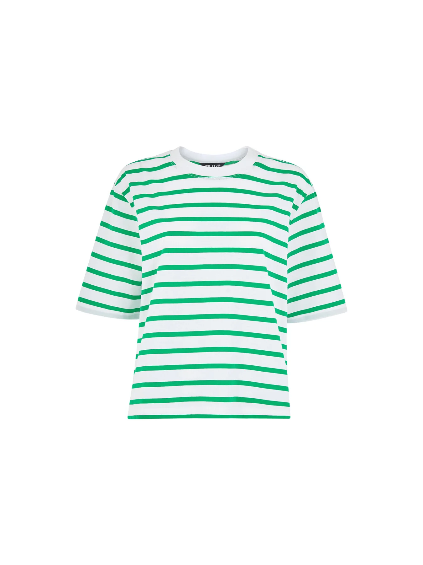 Stripe Short Sleeve Top