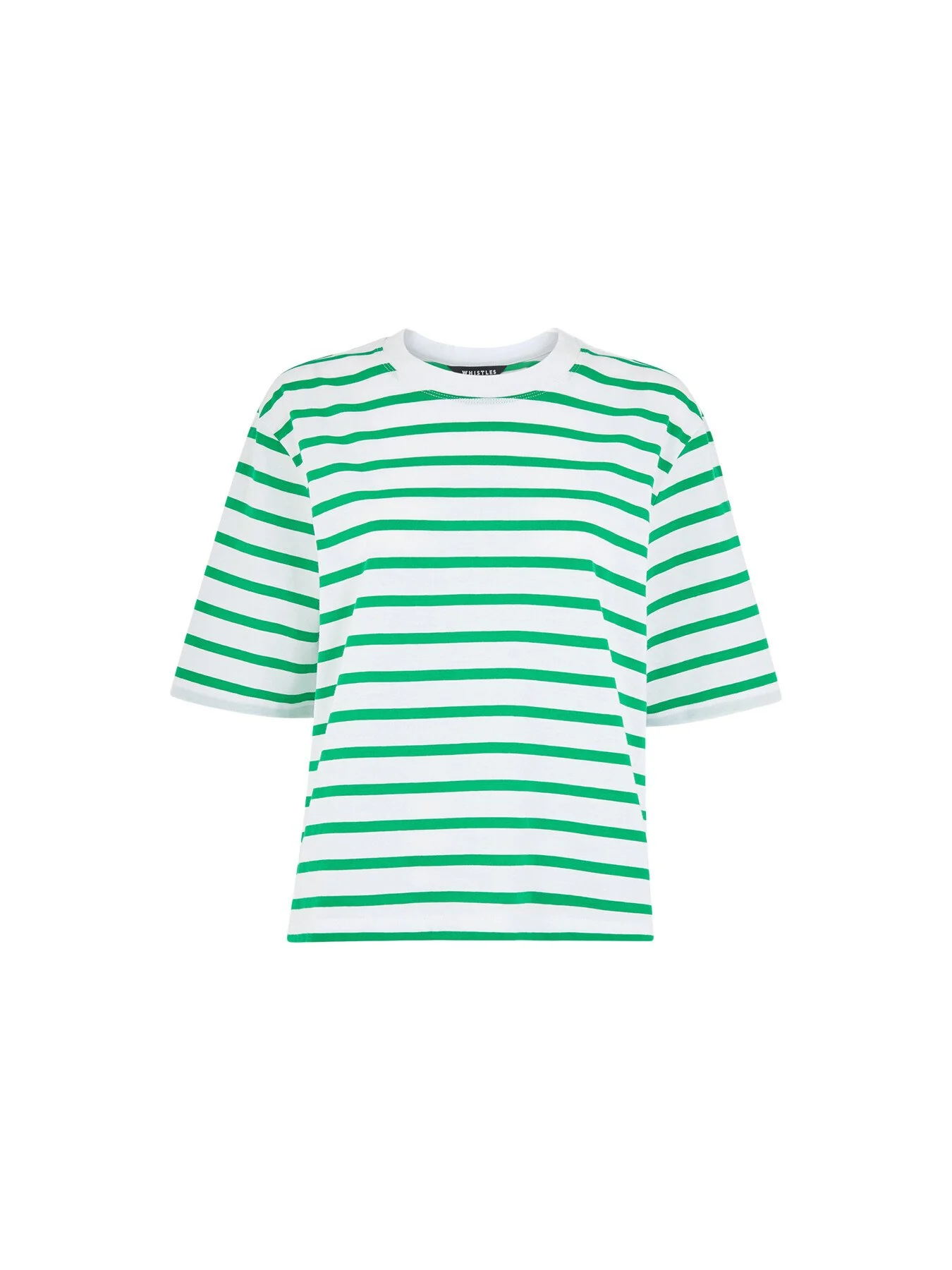 Stripe Short Sleeve Top