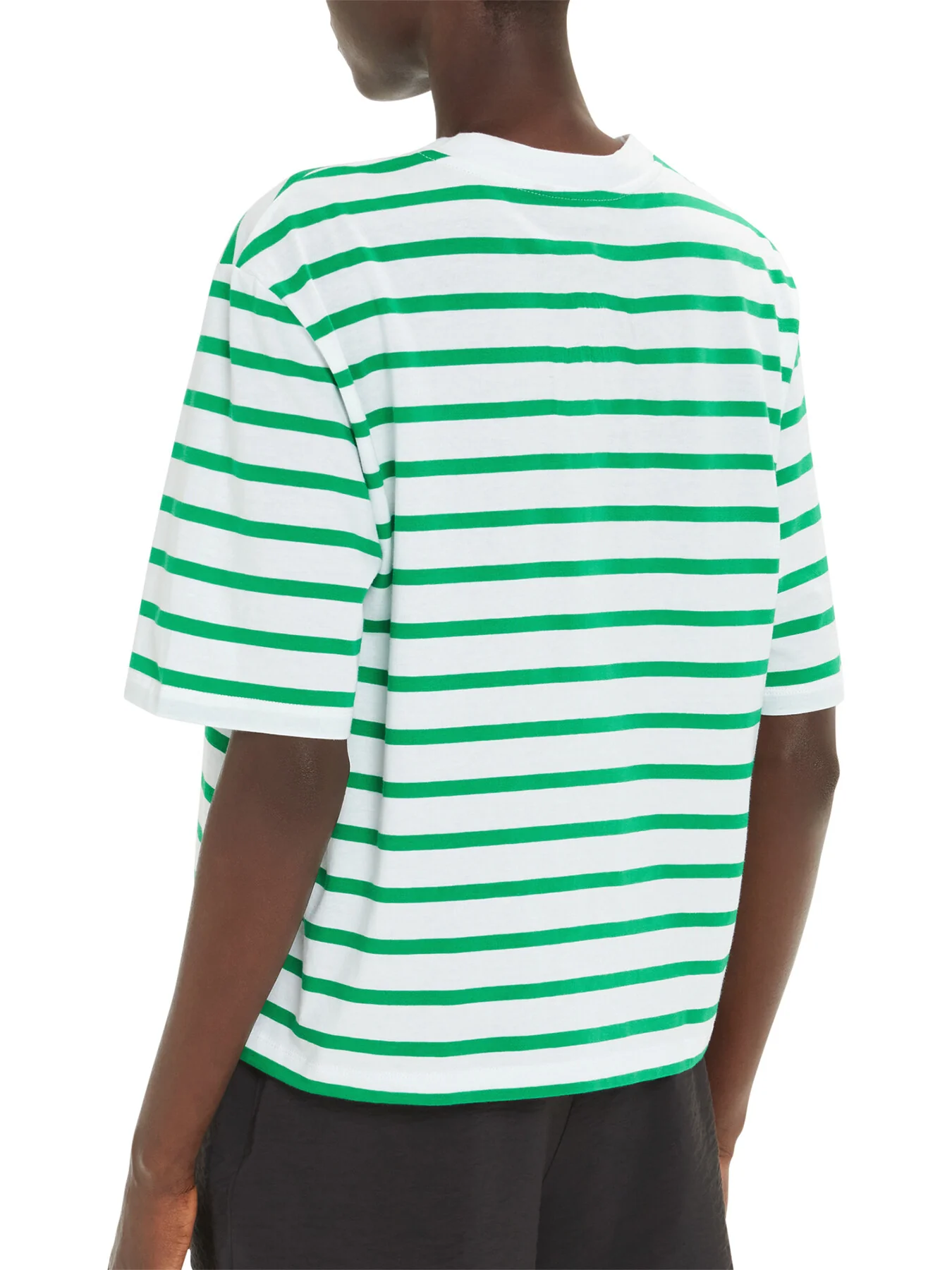 Stripe Short Sleeve Top - Image 3