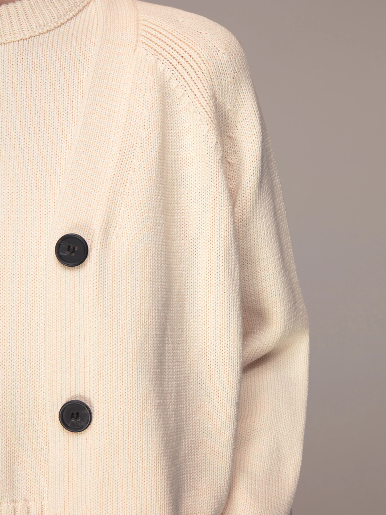 Karine Rib Detail Cardigan - Image 6