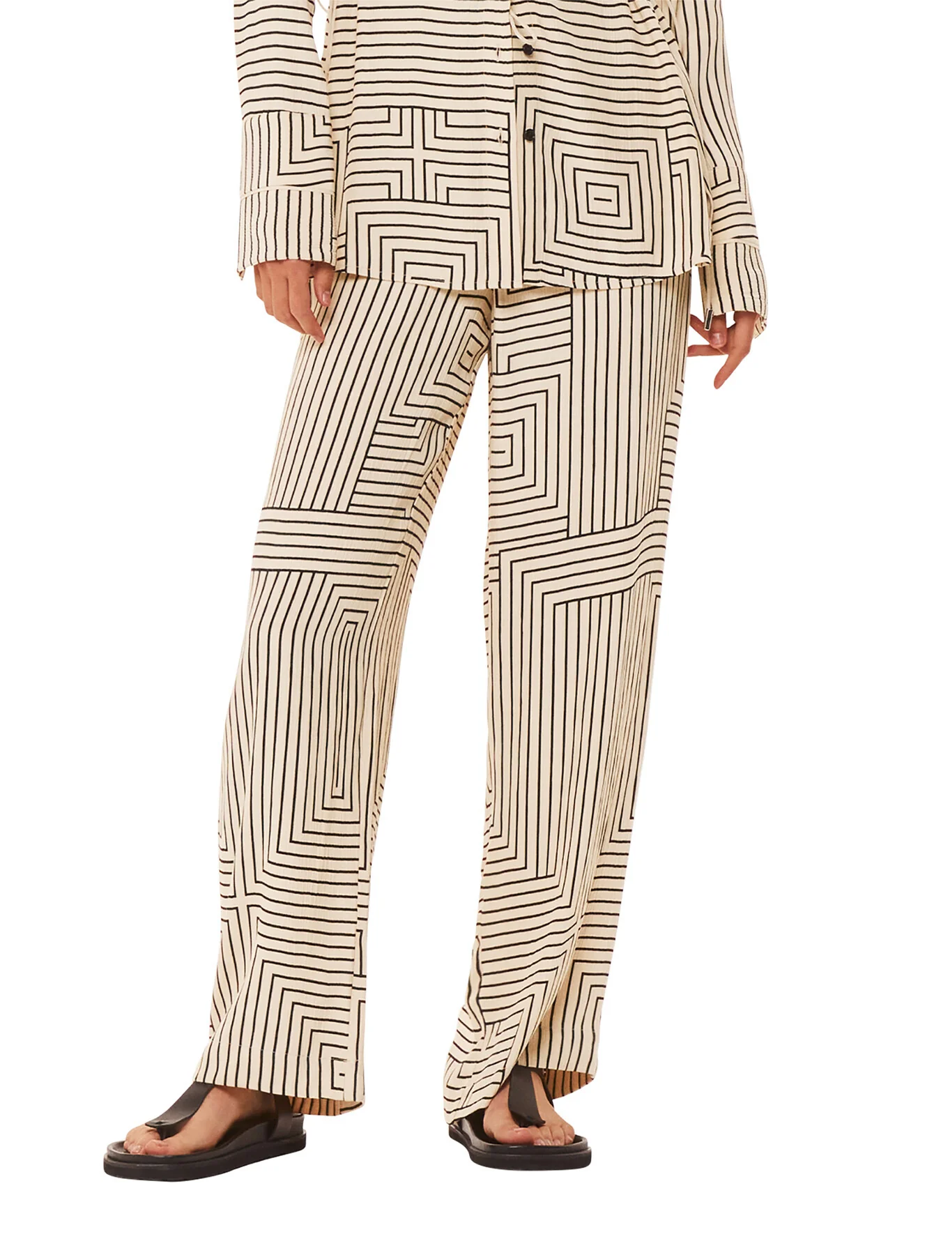 Angled Stripe Trouser - Image 2