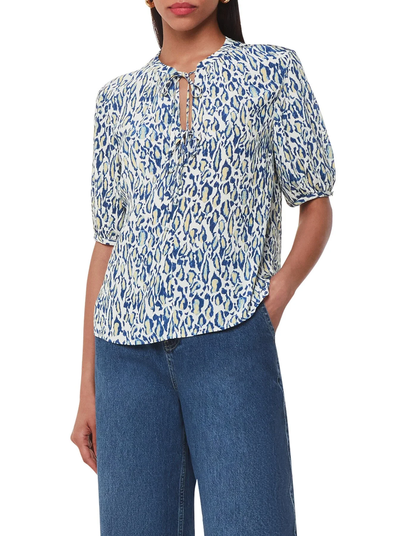 Flaming Leopard Jessie  Blouse - Image 2