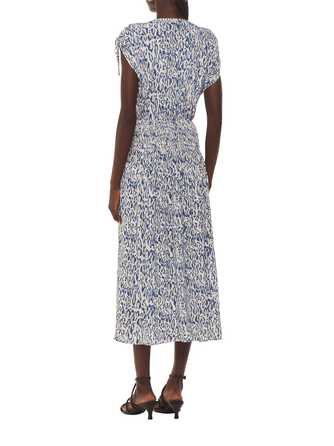 Flaming Leopard Print Dress - Image 3