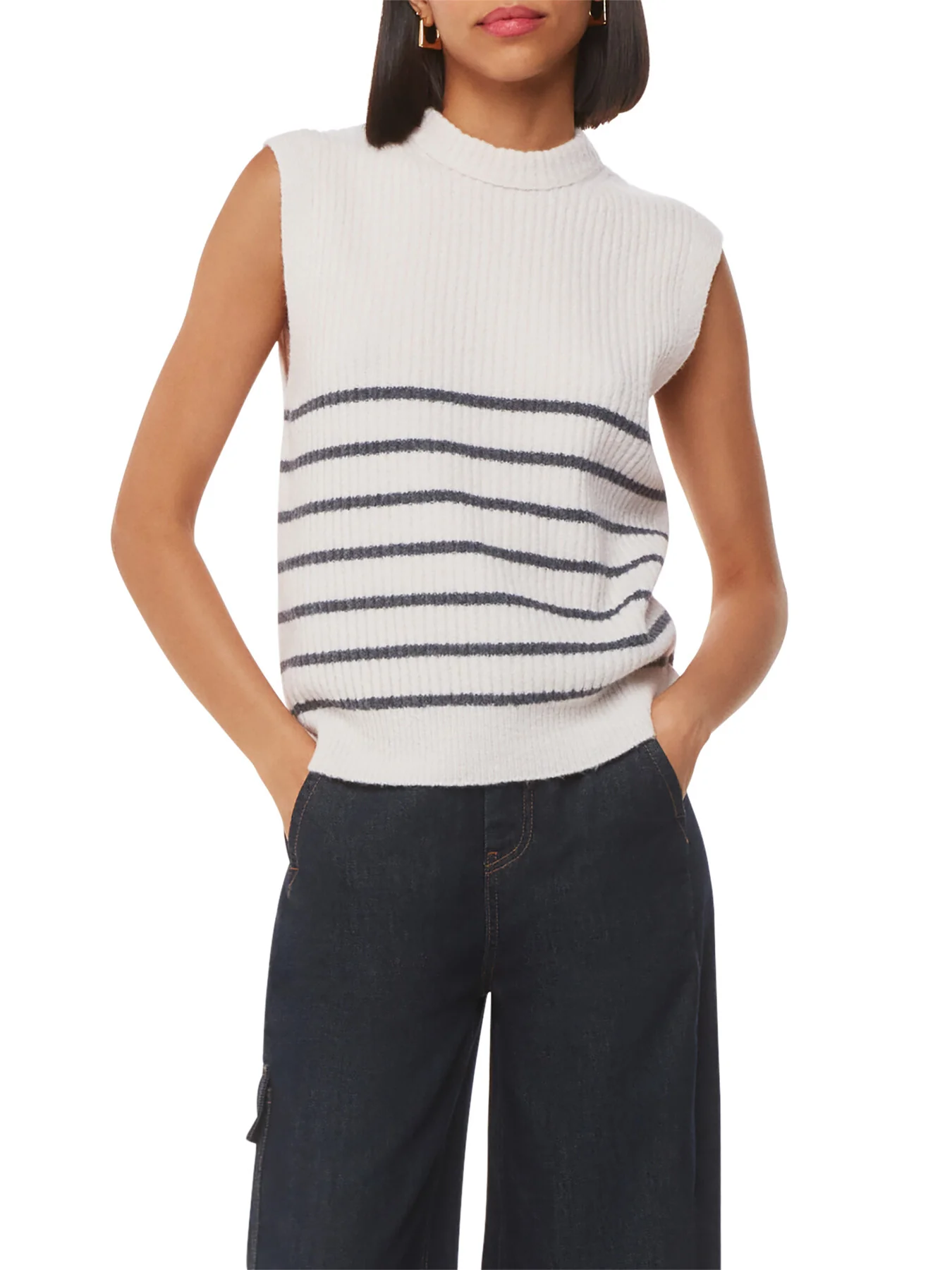 Stripe Textured Tank - Image 2