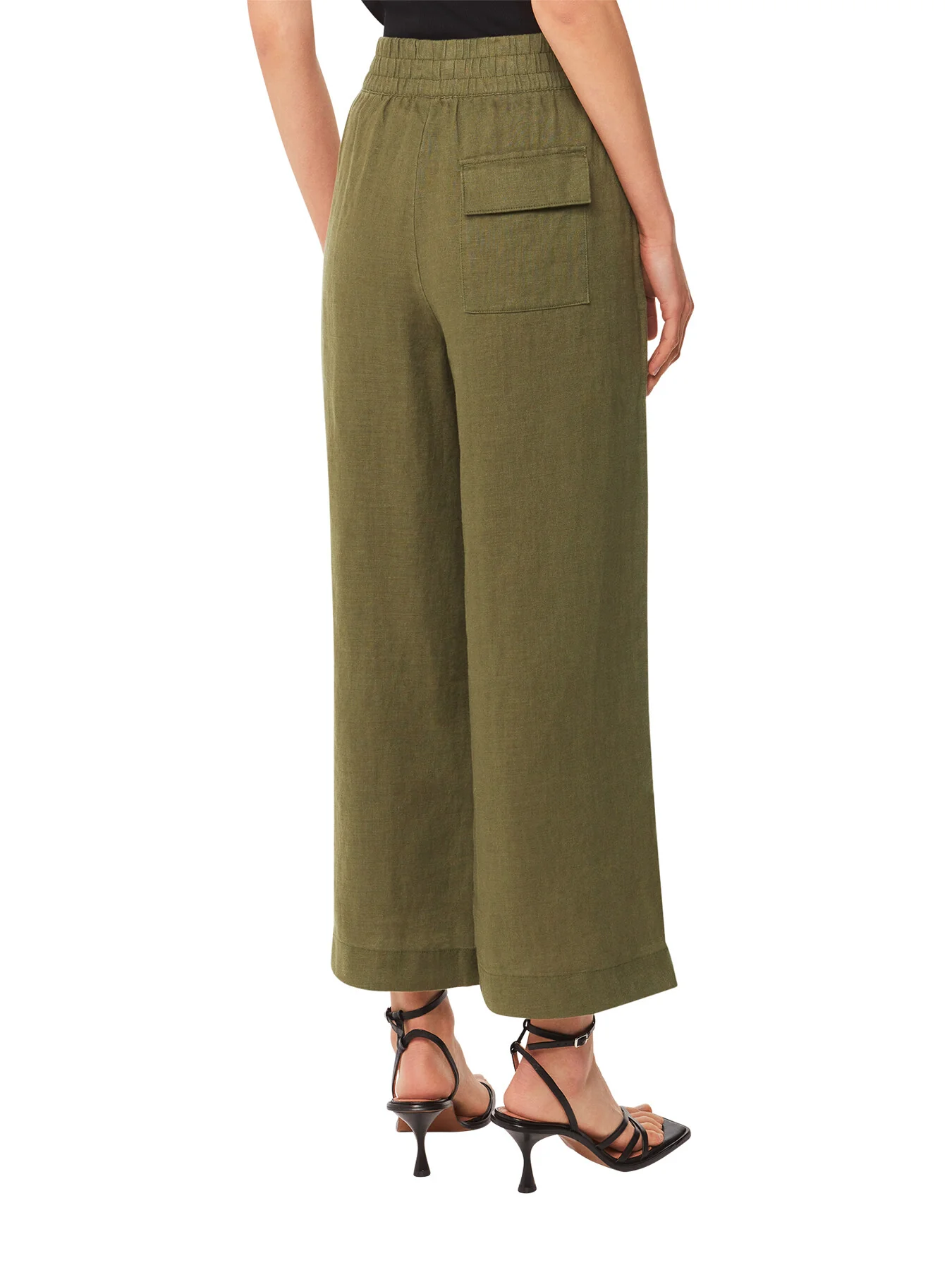 Linen Pocket Trouser - Image 3