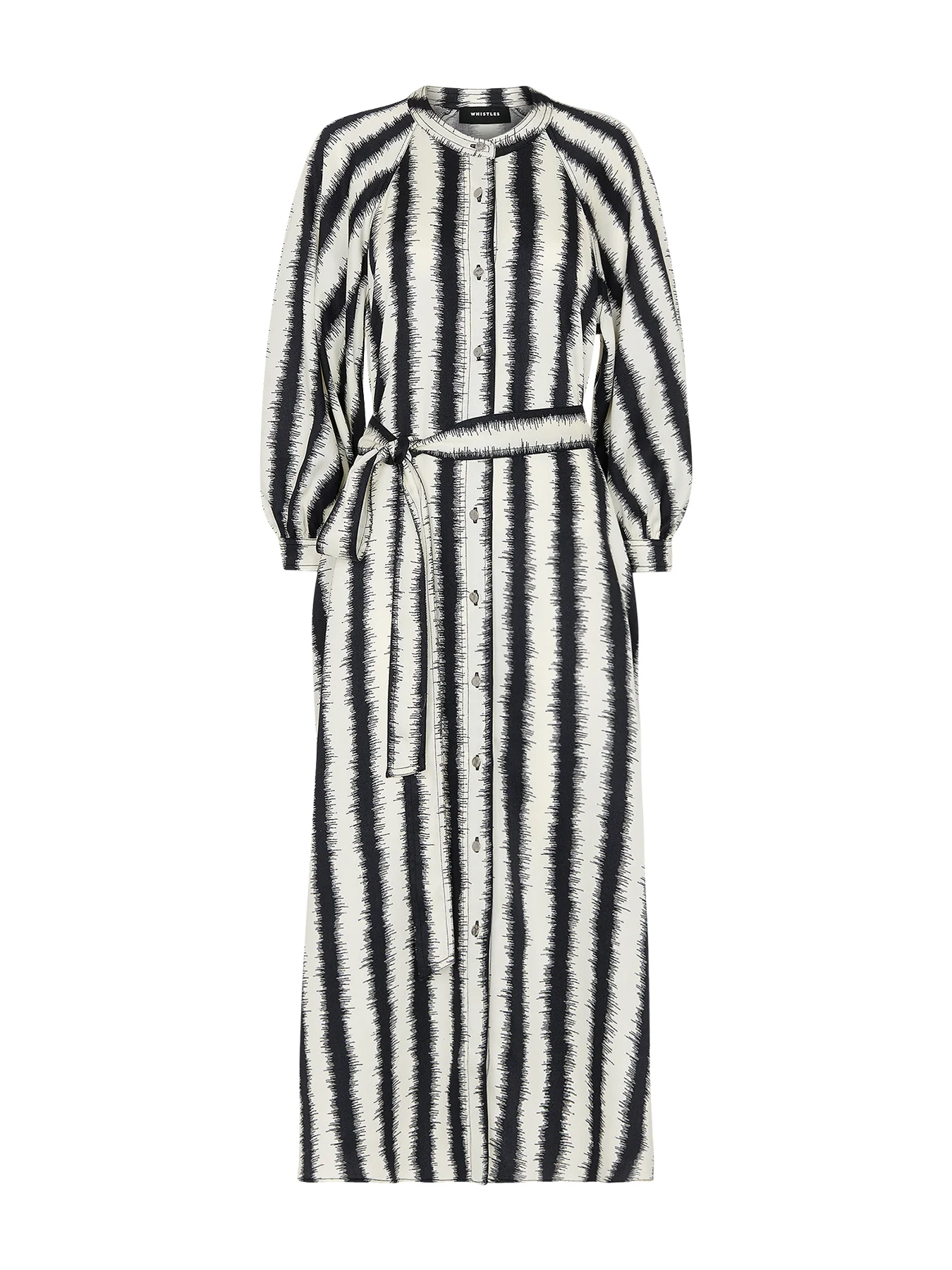 Ivory/Multi Hazy Stripe Mabel Dress