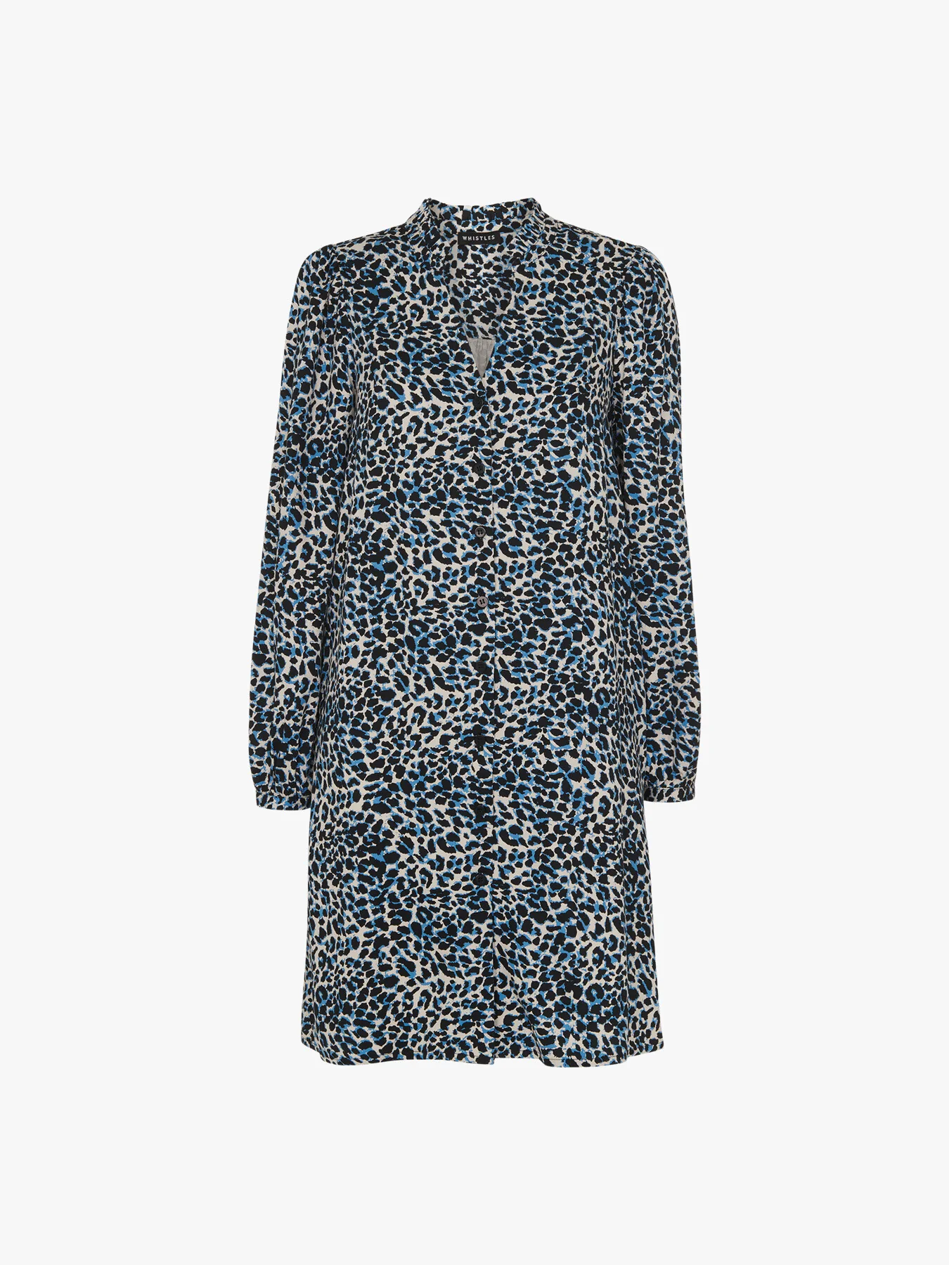 Katie Abstract Cheetah Dress