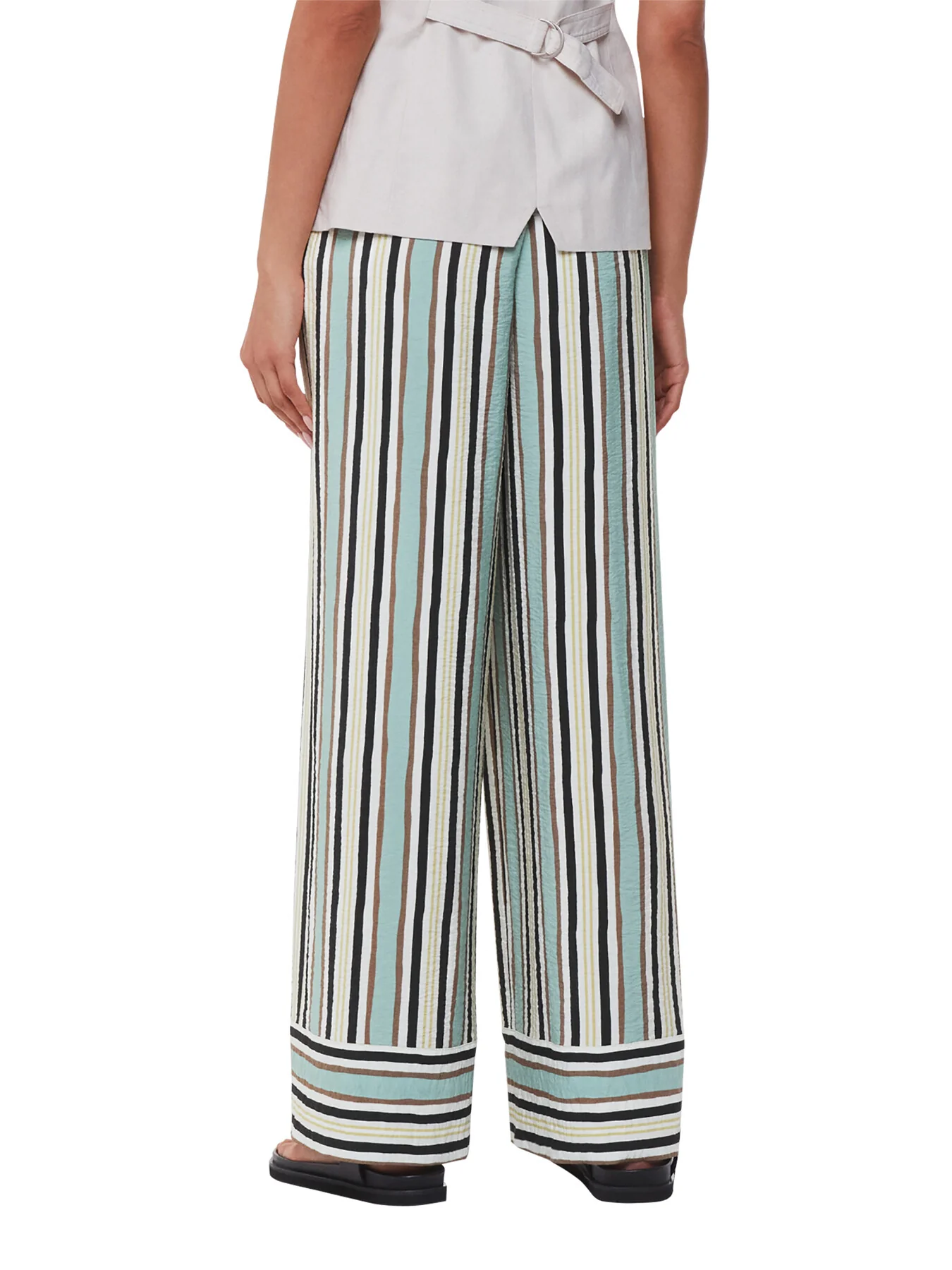 Vertical Stripe Nicola Trouser - Image 3