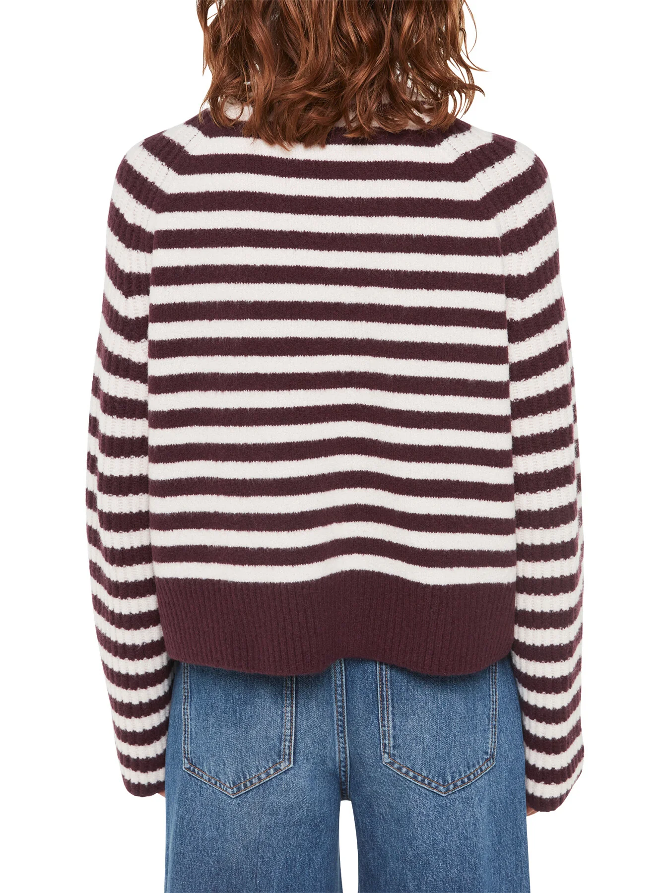Wool Mix Stripe Crew - Image 3