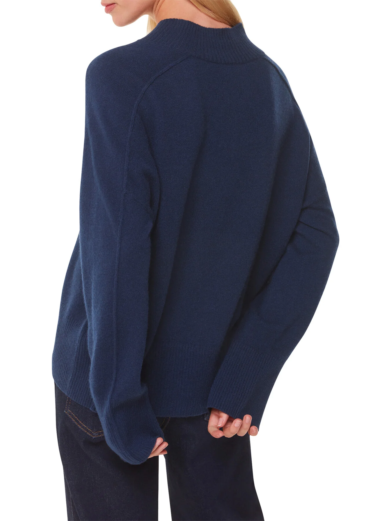 Cashmere V Neck Knit - Image 3