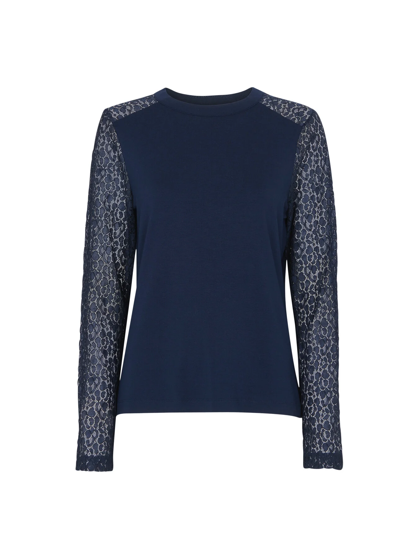 Lace Sleeve Detail Top