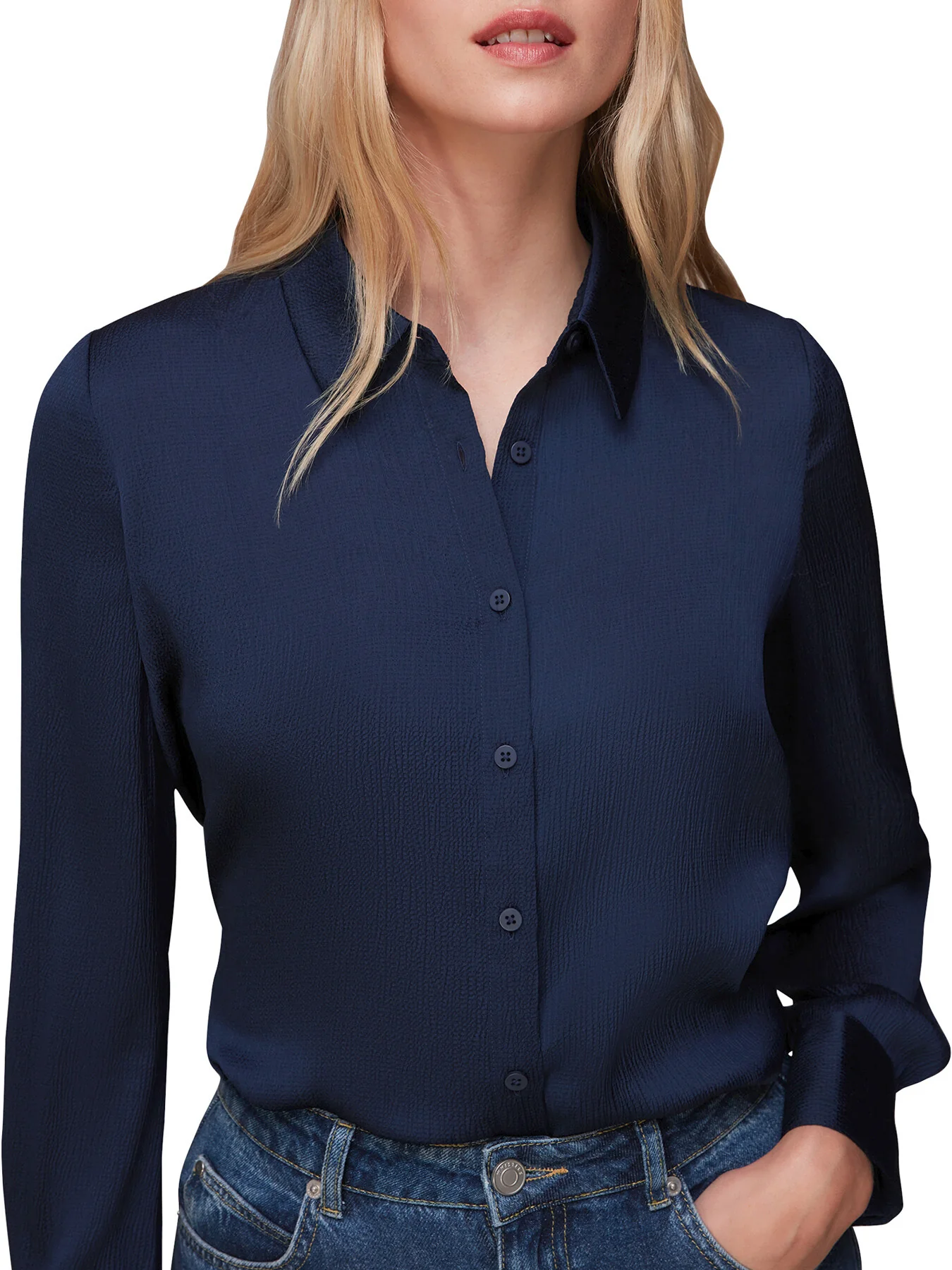 Molly Satin Shirt - Image 4