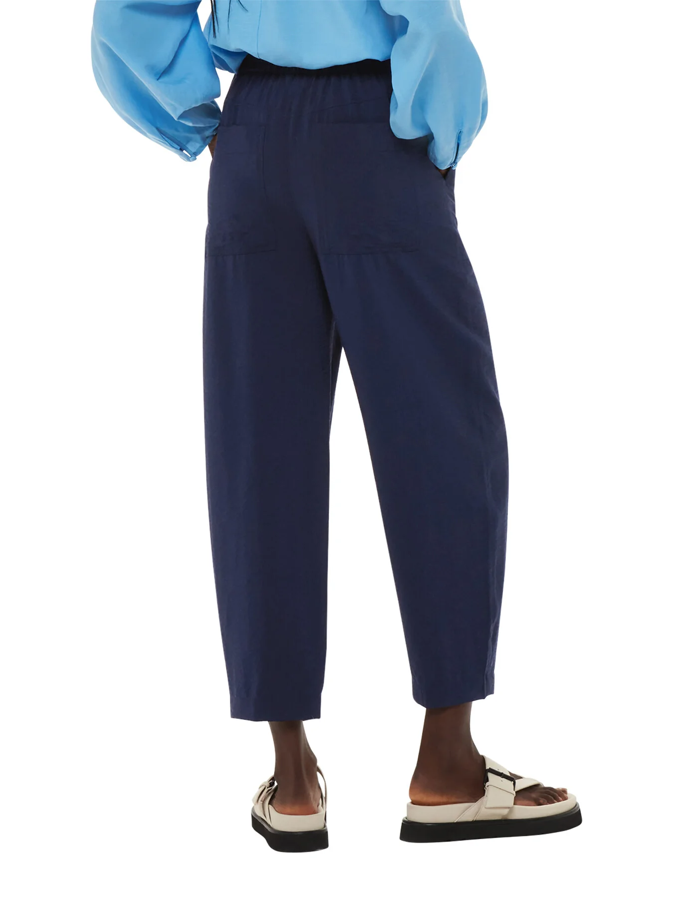 Tie Waist Nicola Trousers - Image 3