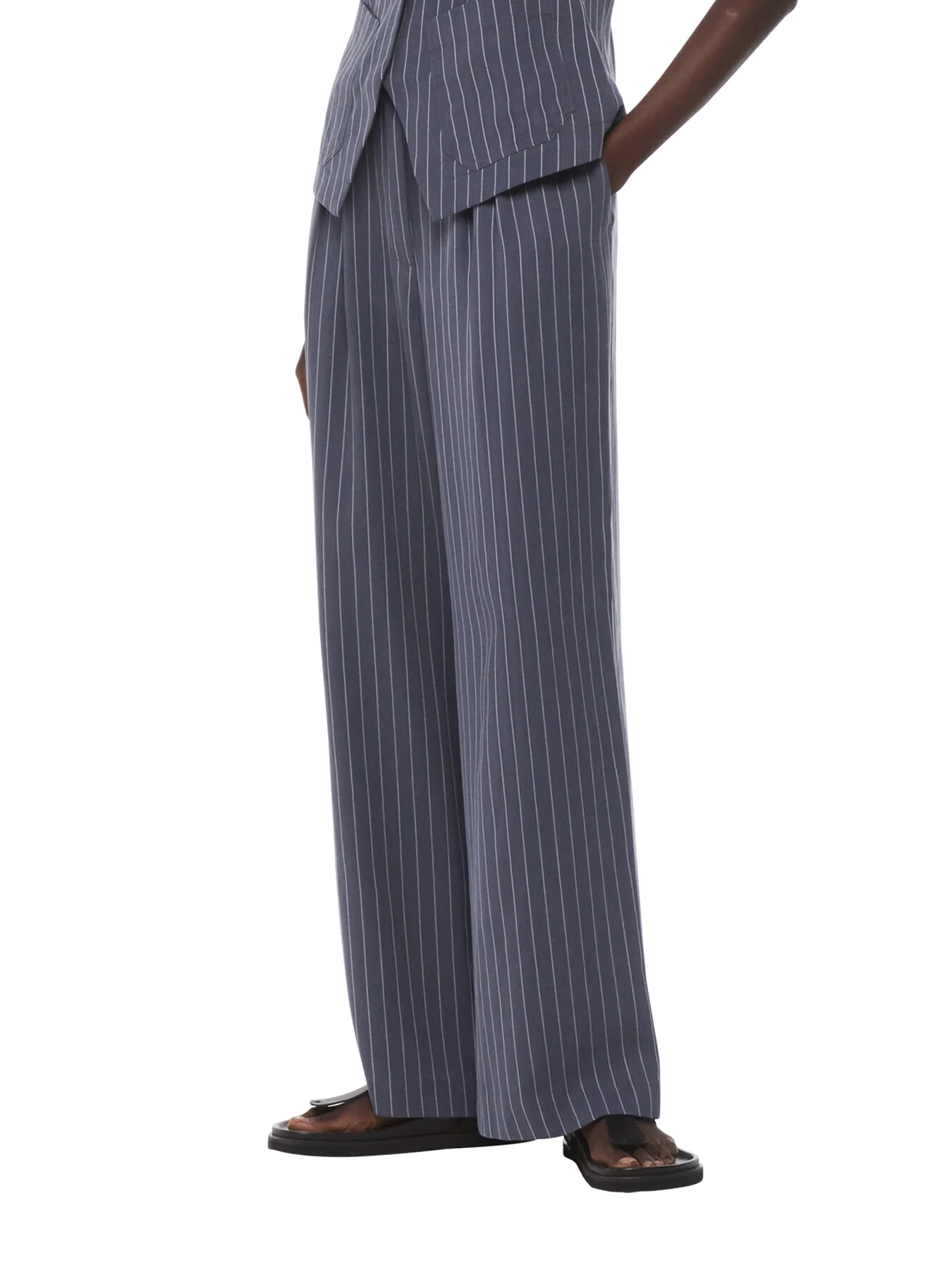 Lottie Pinstripe Trouser - Image 2