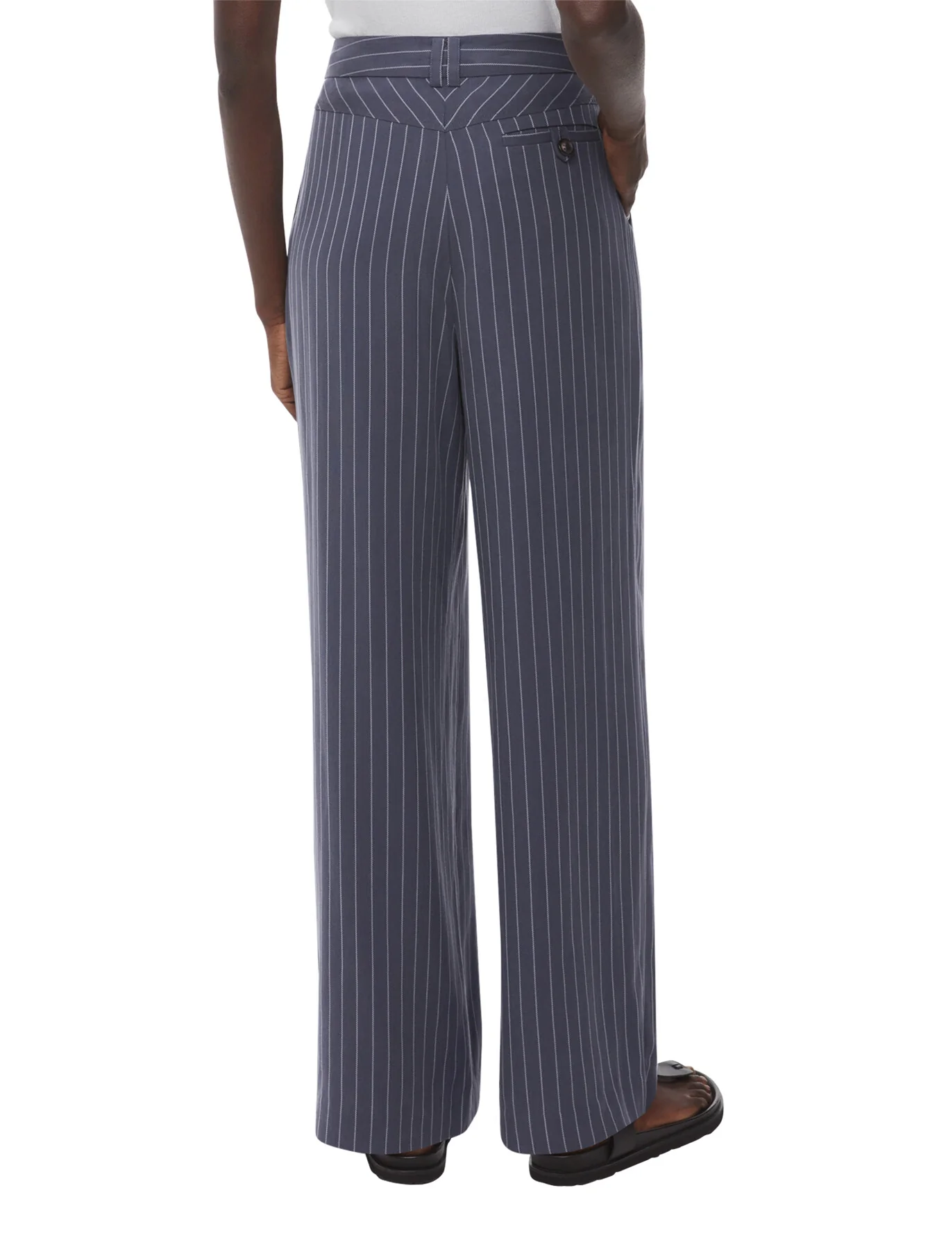 Lottie Pinstripe Trouser - Image 3