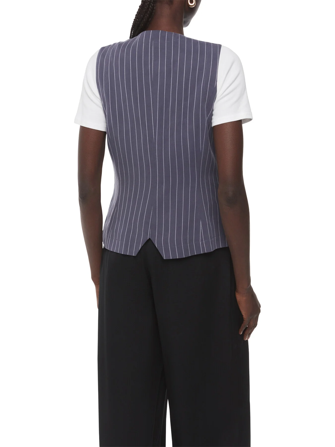 Lottie Pinstripe Waistcoat - Image 3