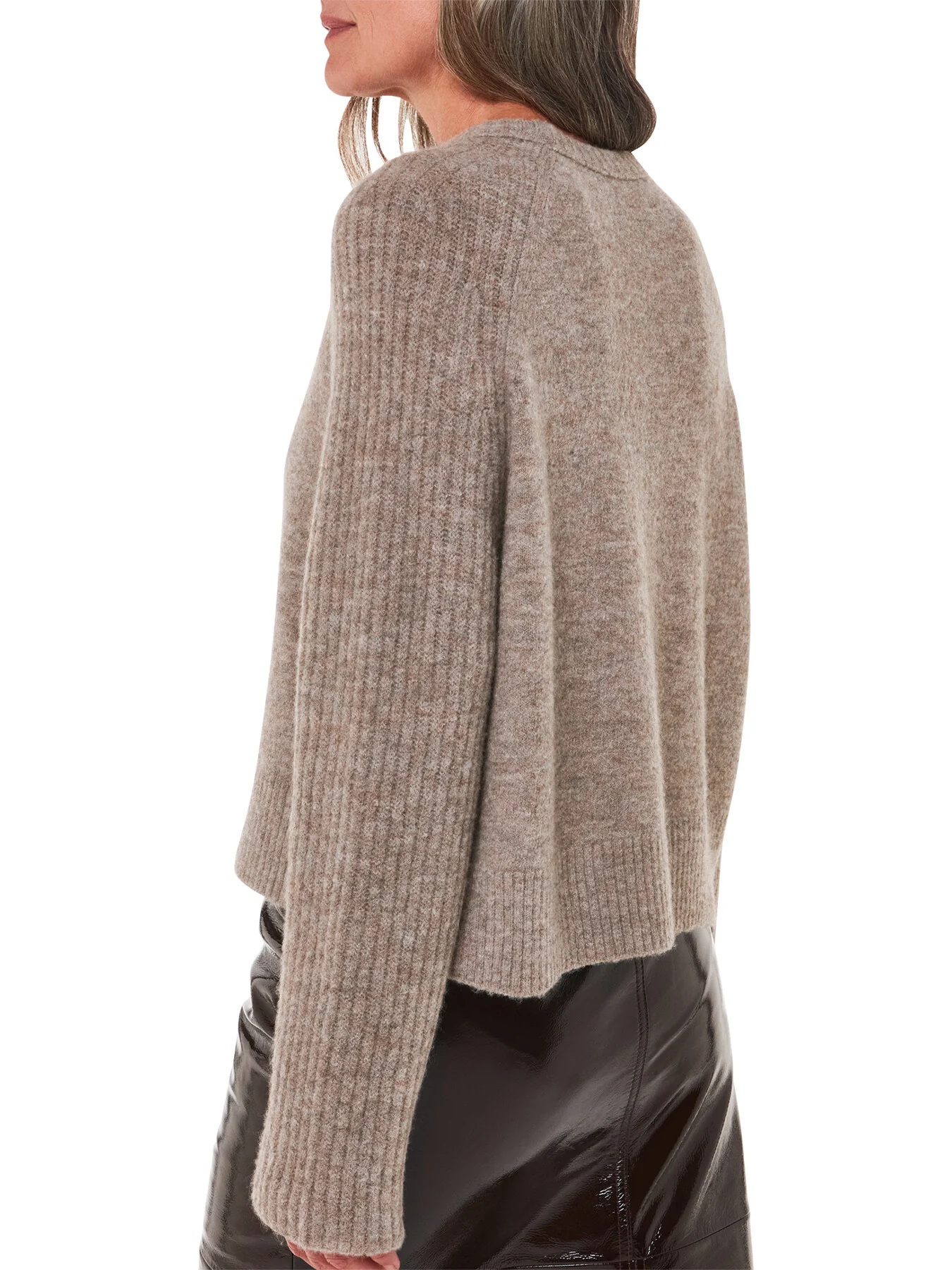 Anna Wool Mix Crew Knit - Image 3