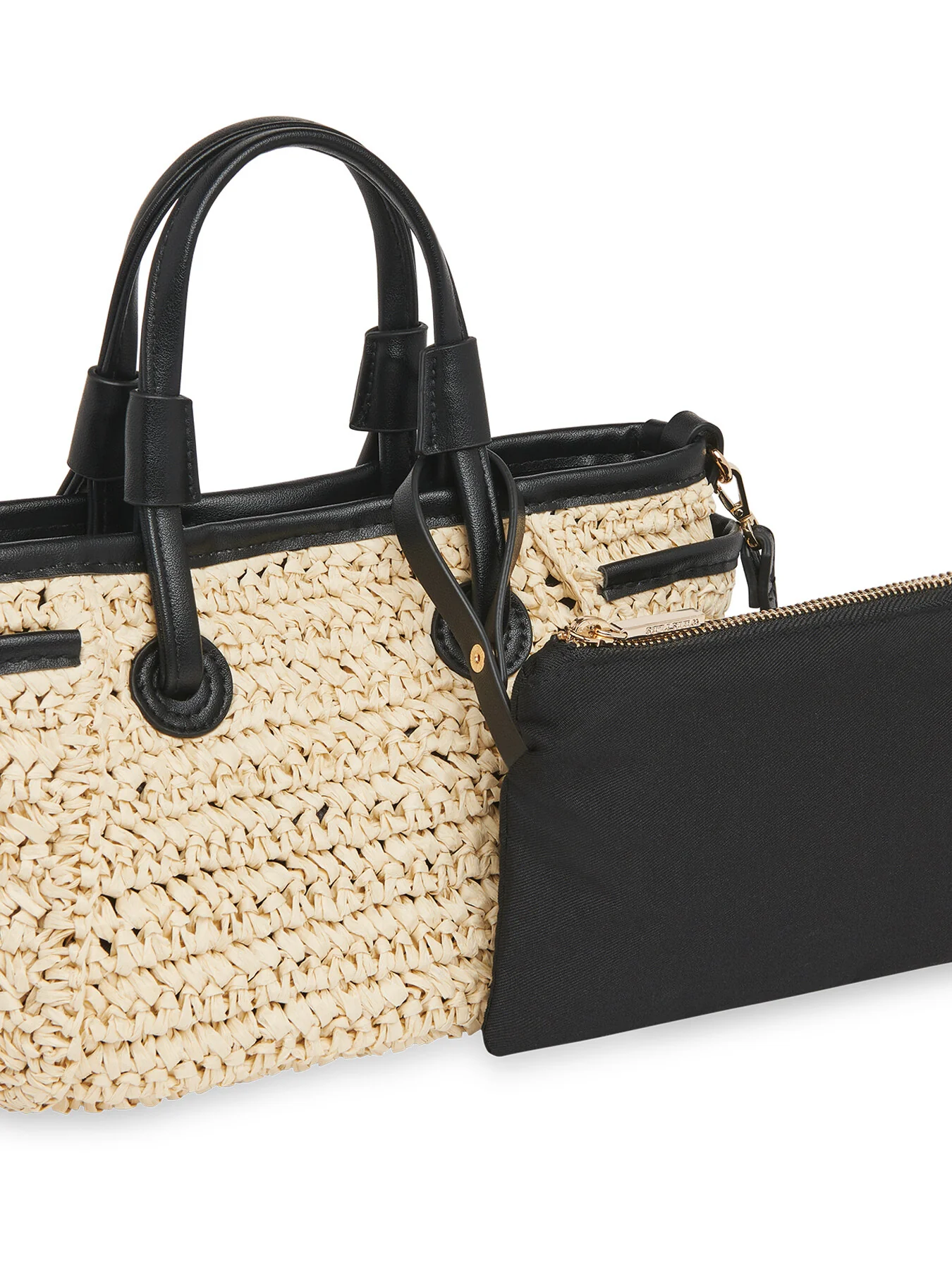 Aylin Mini Straw Tote Bag - Image 2