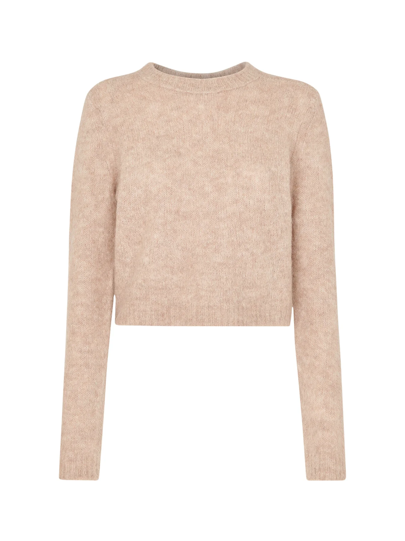Dorrie Fluffy Textured Knit Neutral
