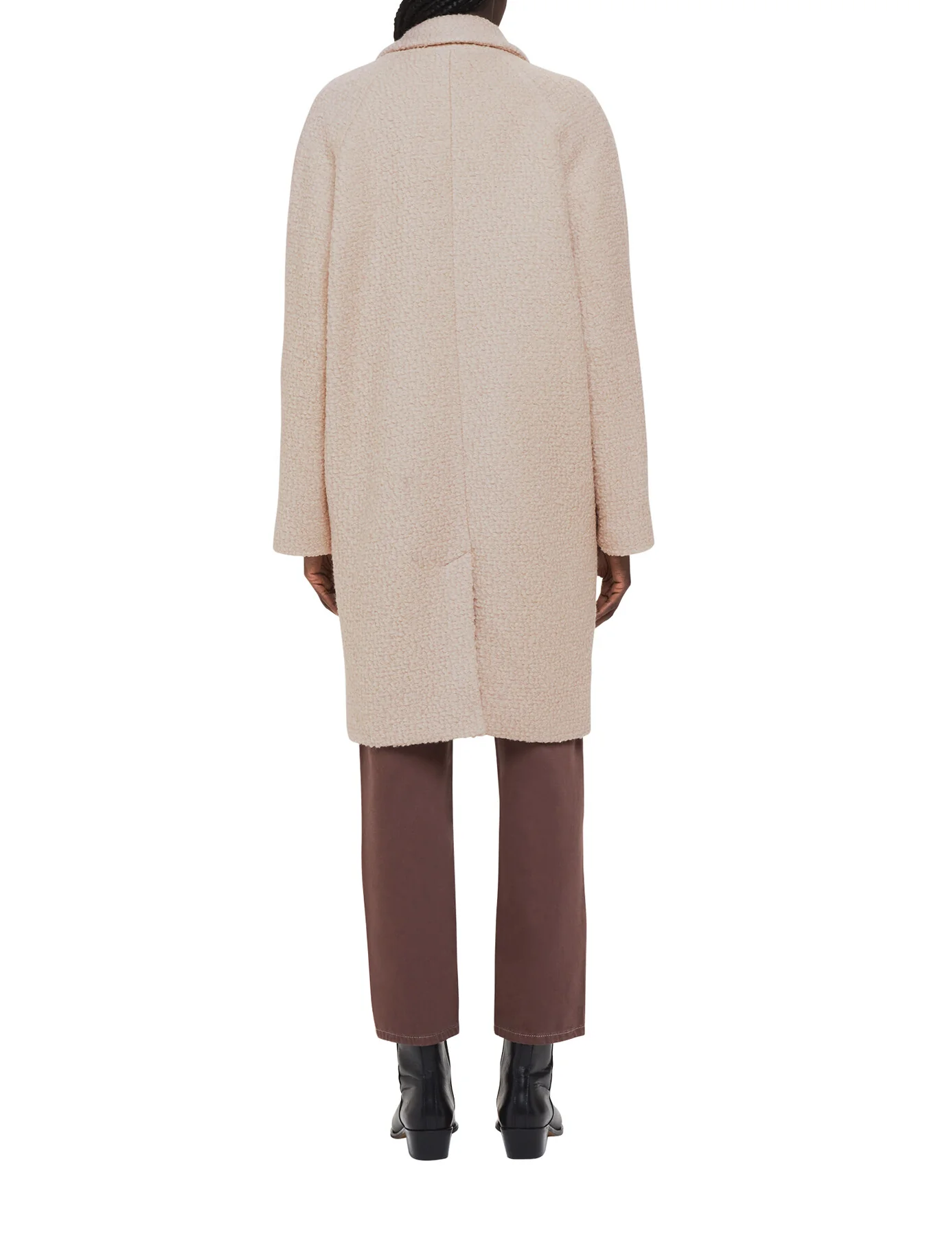 Anita Wool Boucle Coat - Image 3