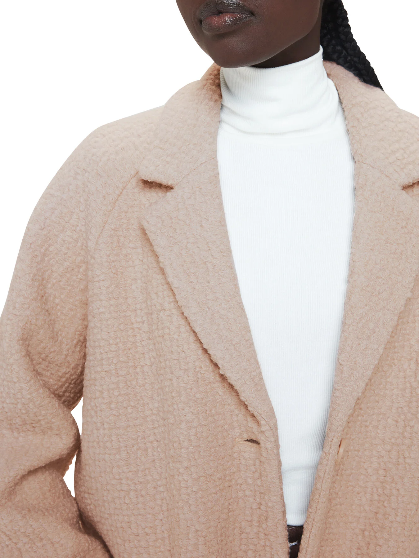 Anita Wool Boucle Coat - Image 4