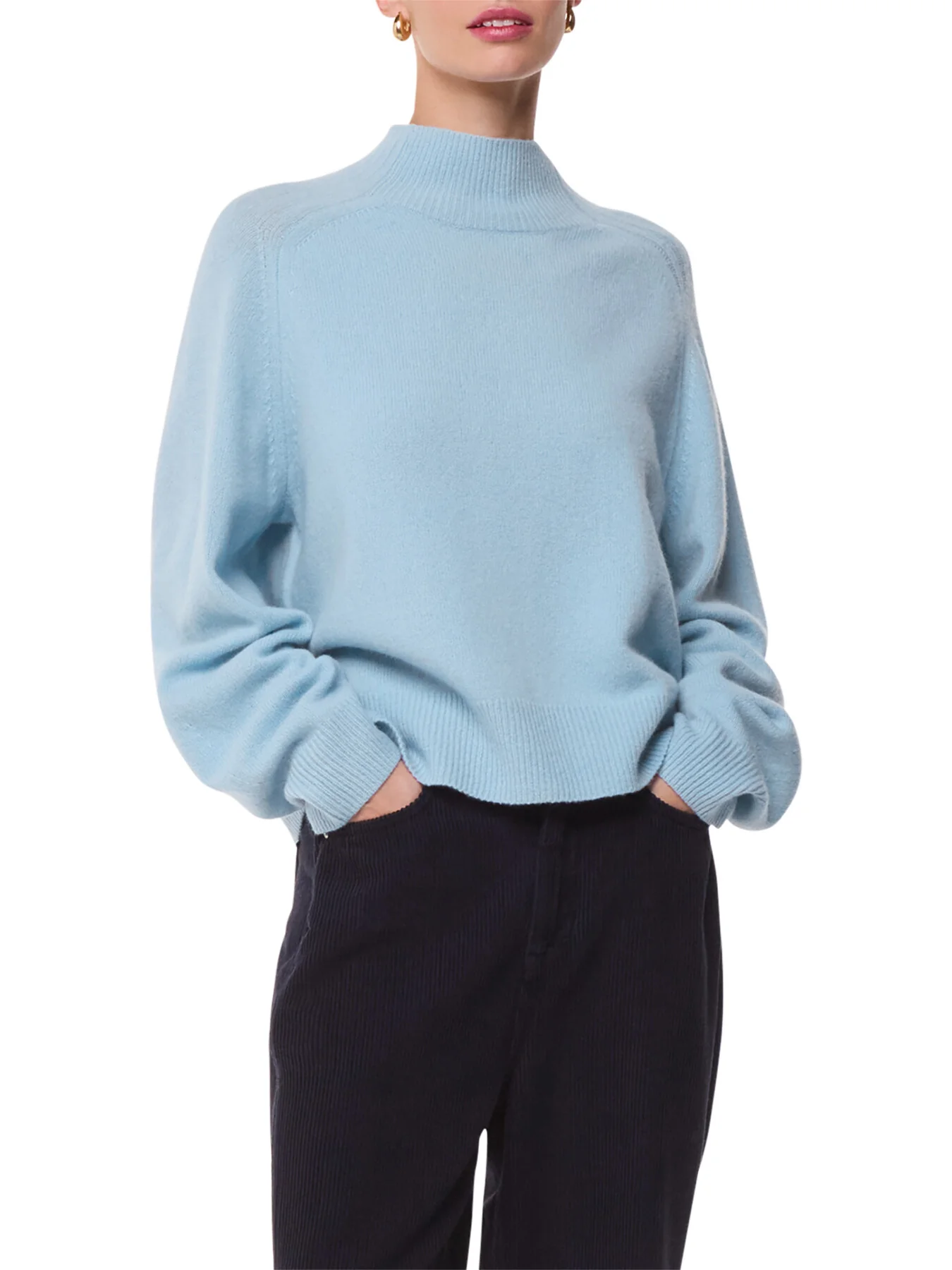 Wool Funnel Neck Knit - Image 2
