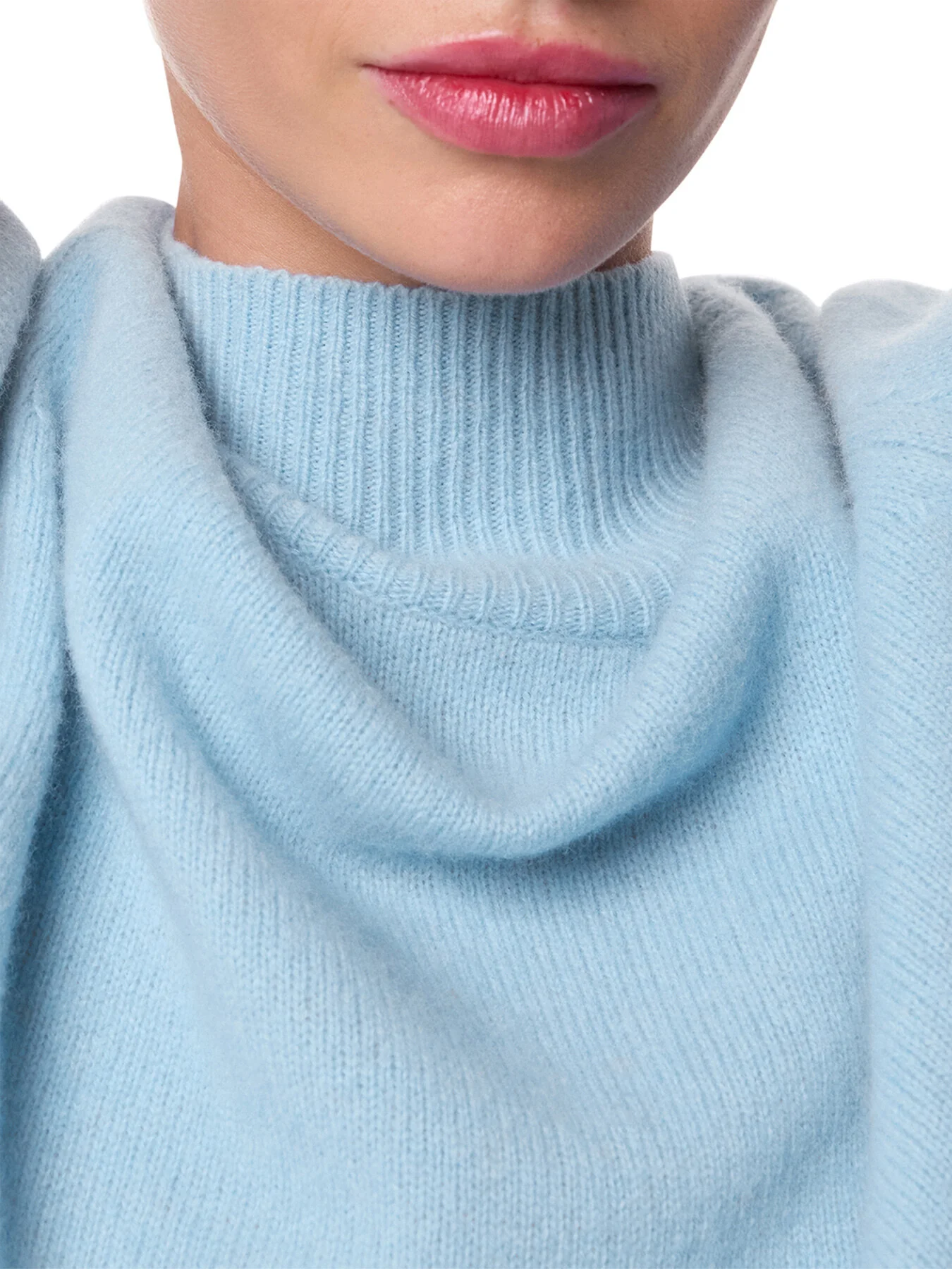 Wool Funnel Neck Knit - Image 4