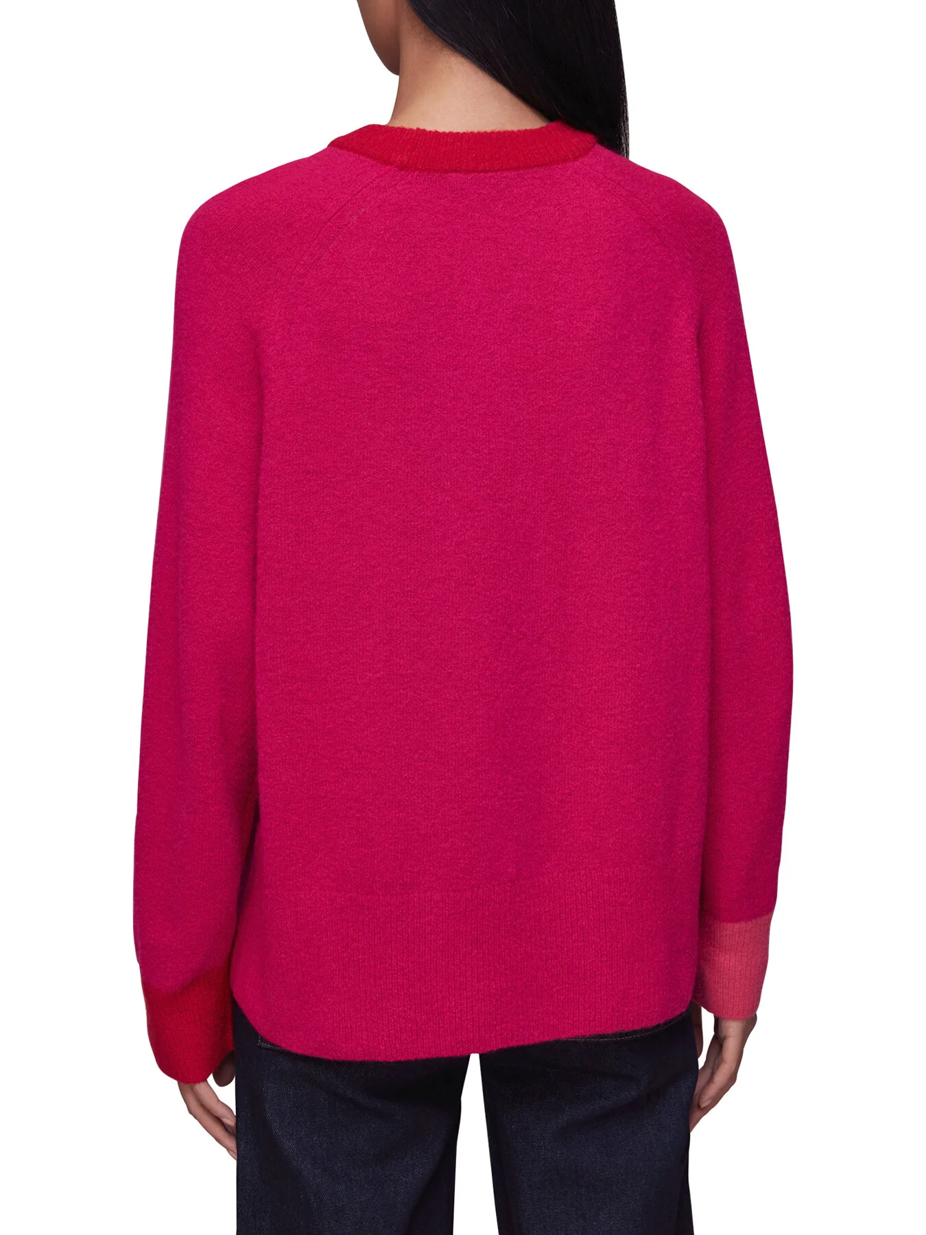 Colour Block Pocket Sweater - Image 3