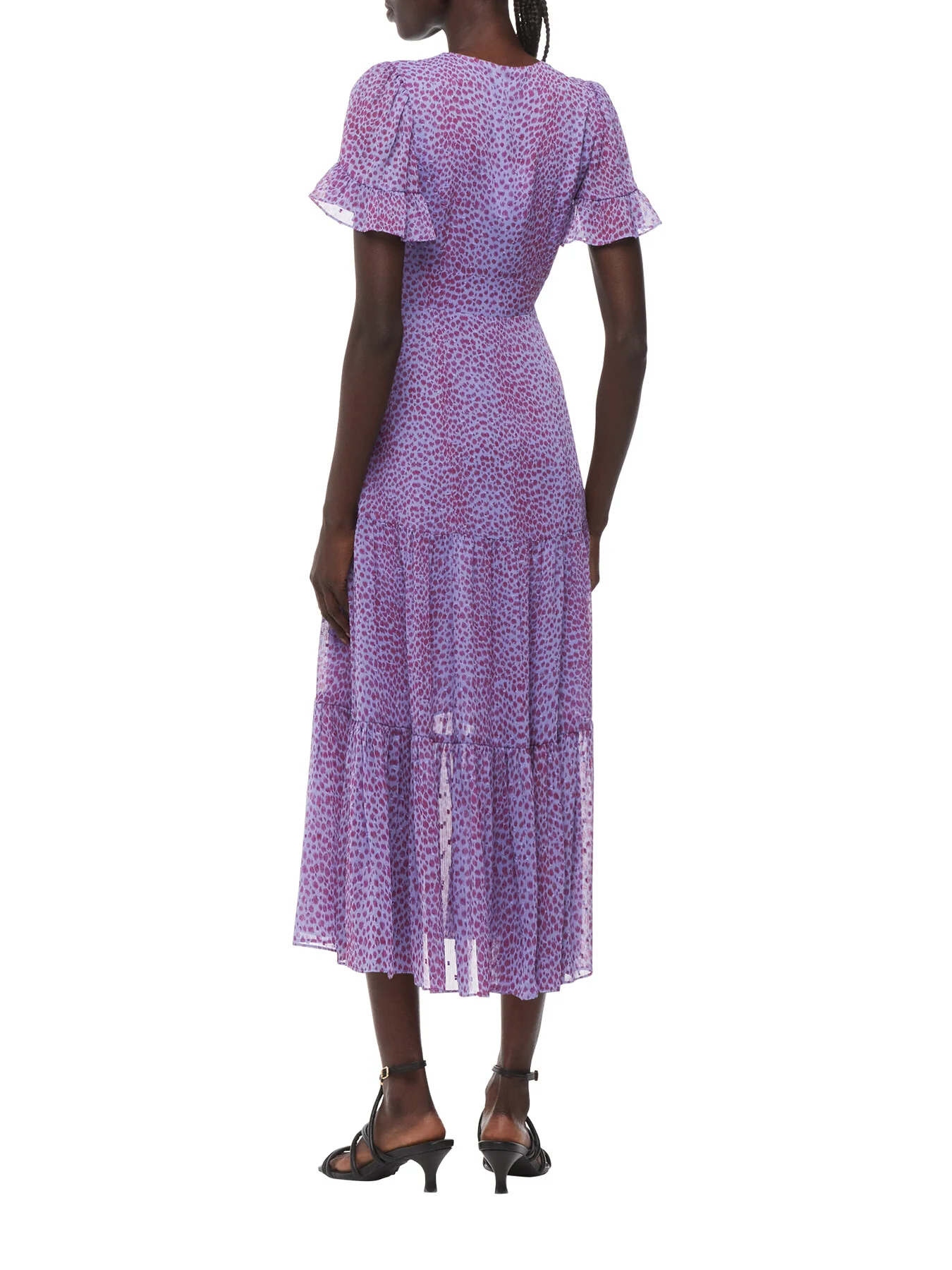 Sketched Cheetah Dobby Dress - Image 3