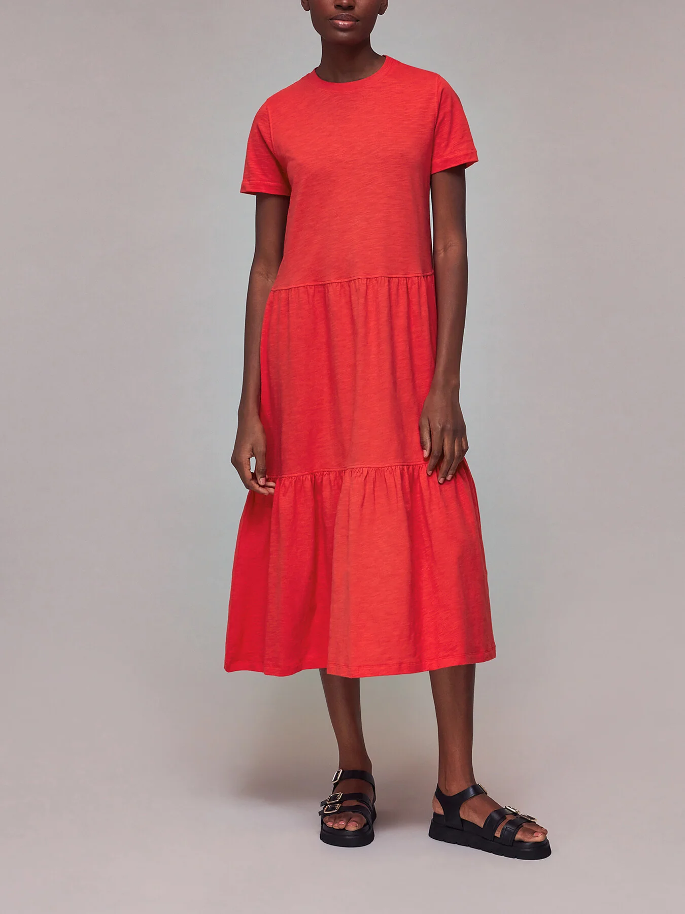 TieJersey Midi Dress - Image 2