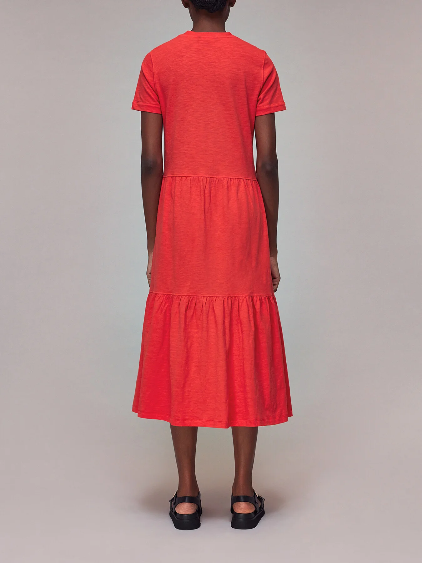 TieJersey Midi Dress - Image 3