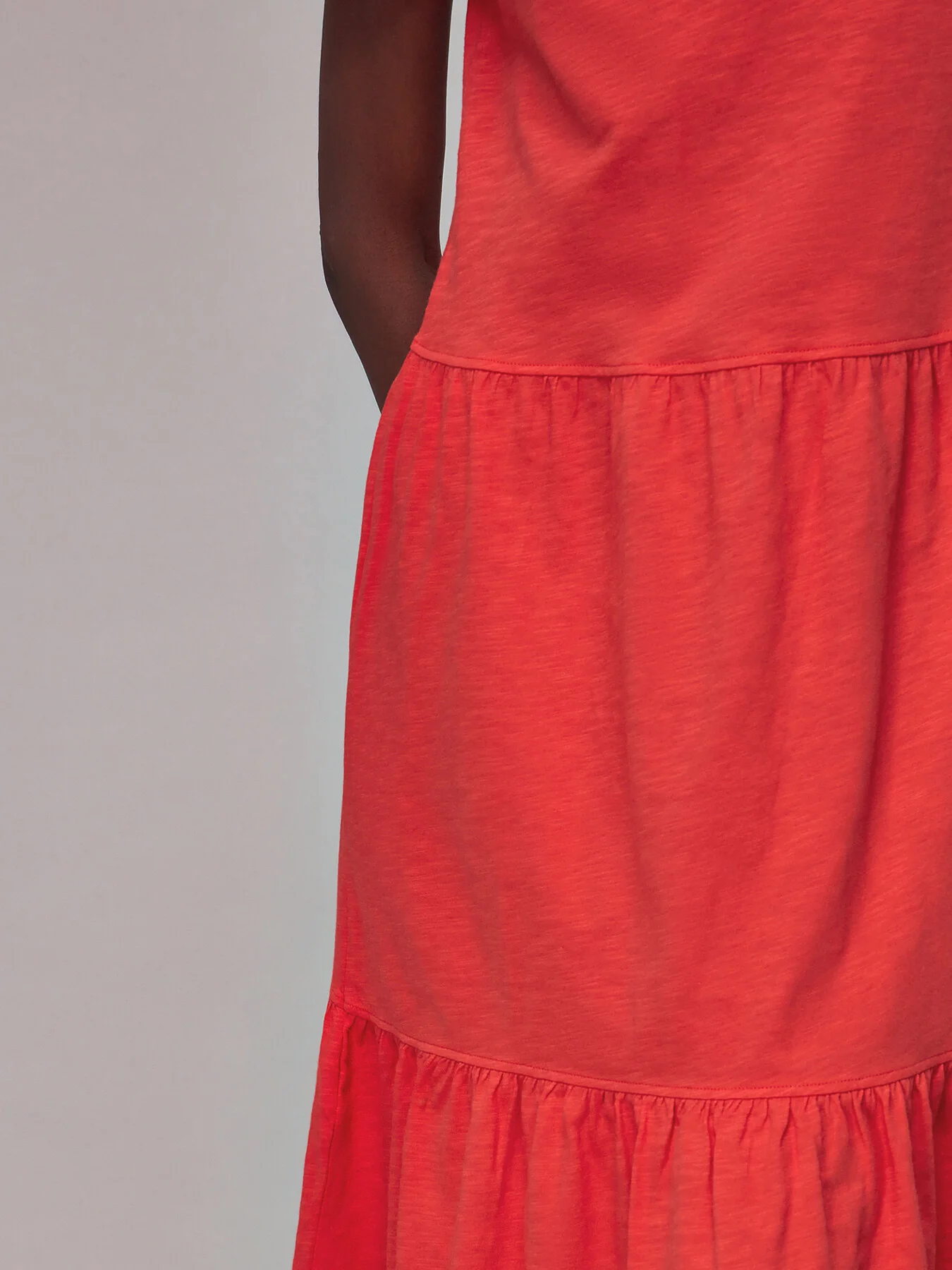 TieJersey Midi Dress - Image 6