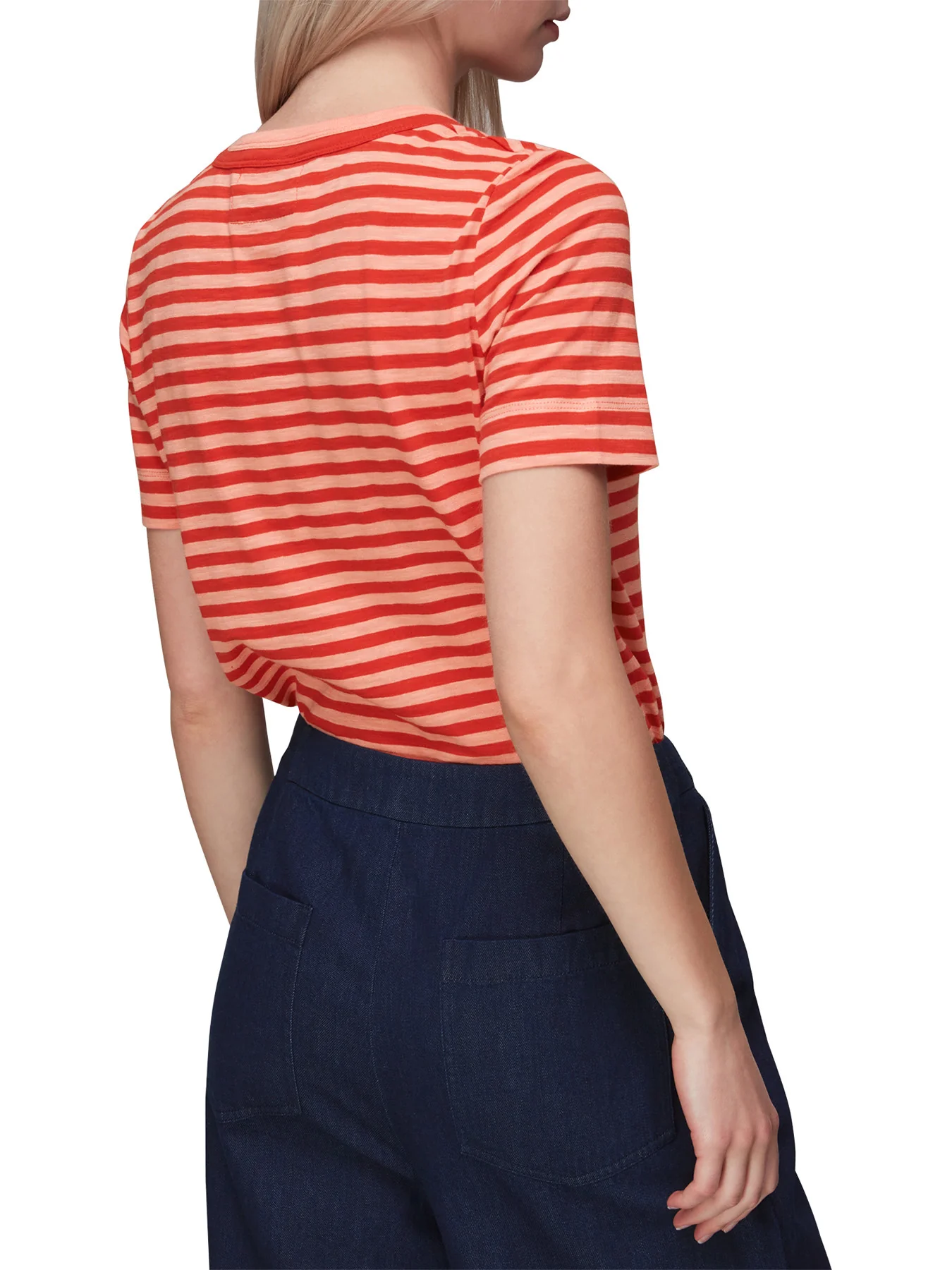 Rosa Double Trim Stripe Tshirt - Image 3