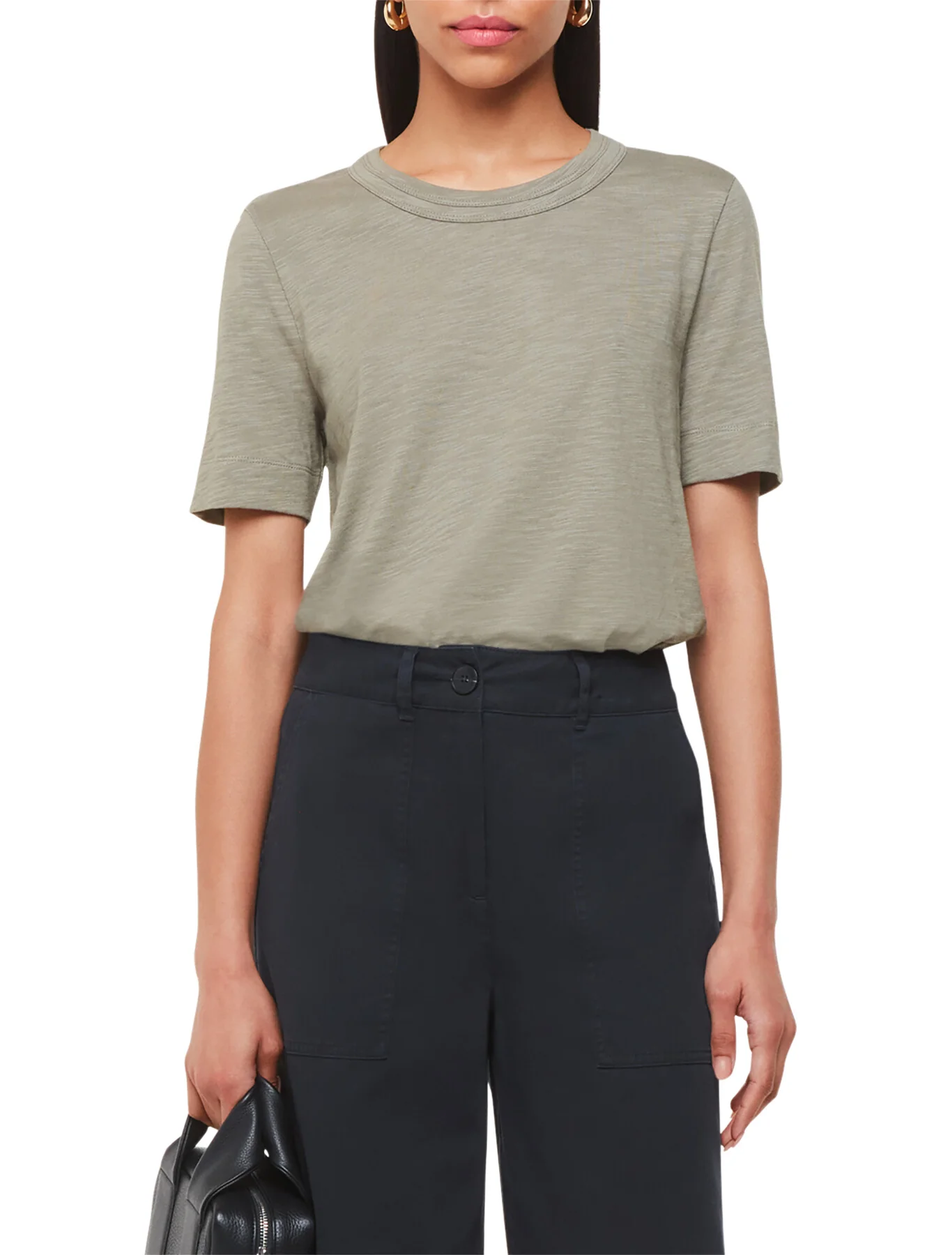 Rosa Double Trim T-Shirt - Image 2
