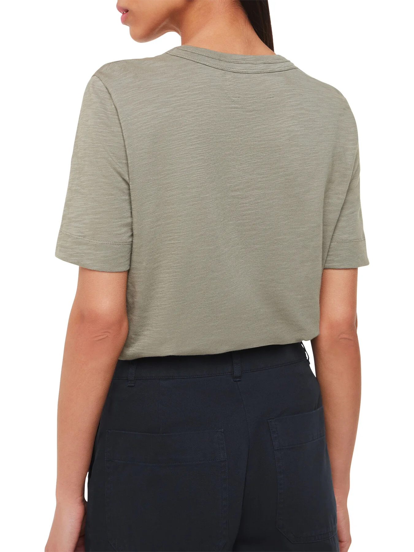 Rosa Double Trim T-Shirt - Image 3