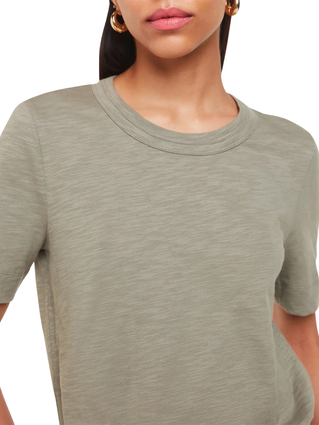 Rosa Double Trim T-Shirt - Image 4