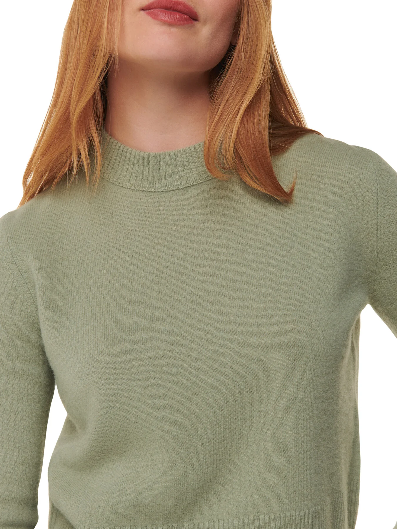 Wool Cropped Sweater - Image 4
