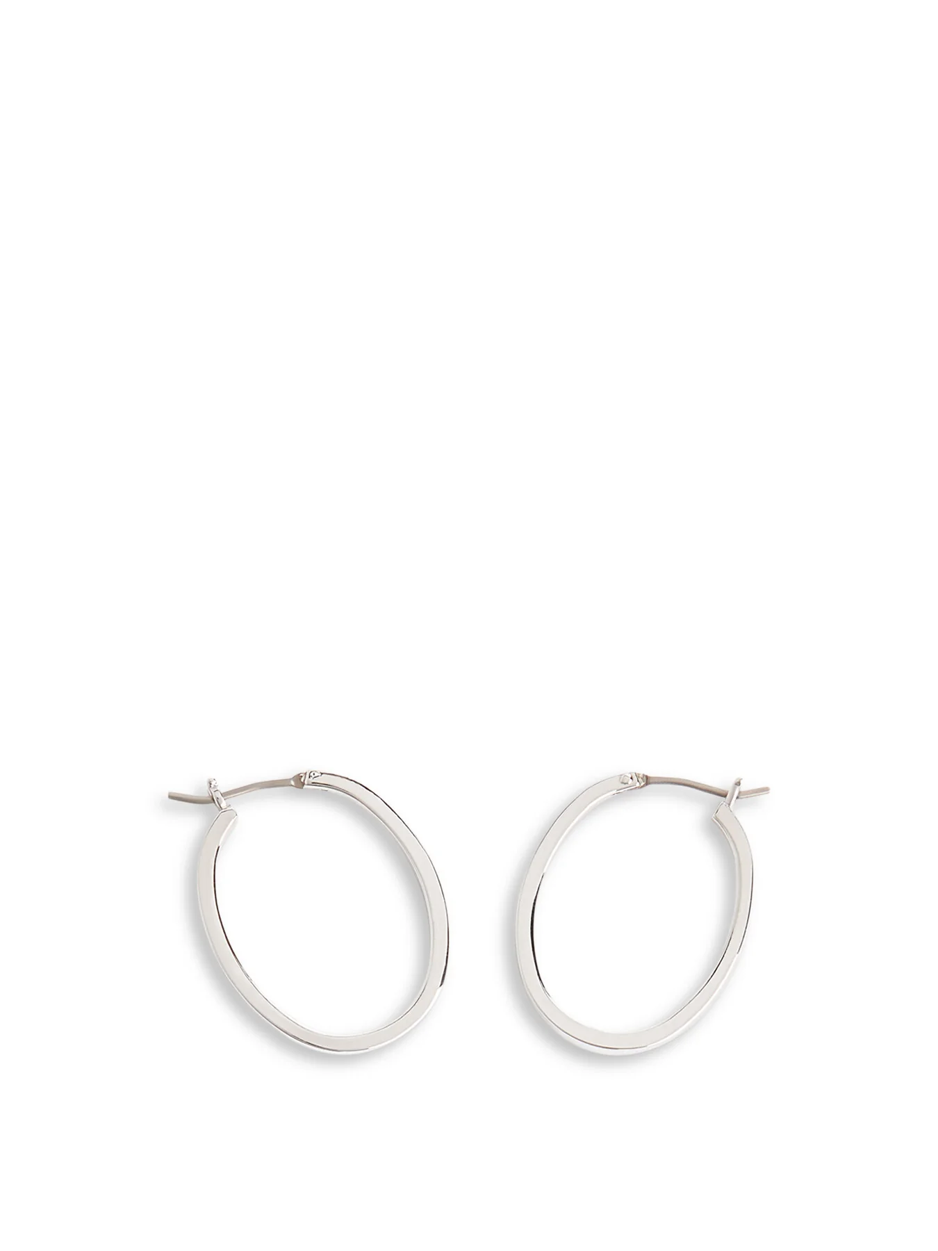 Mini Oval Thin Hoop