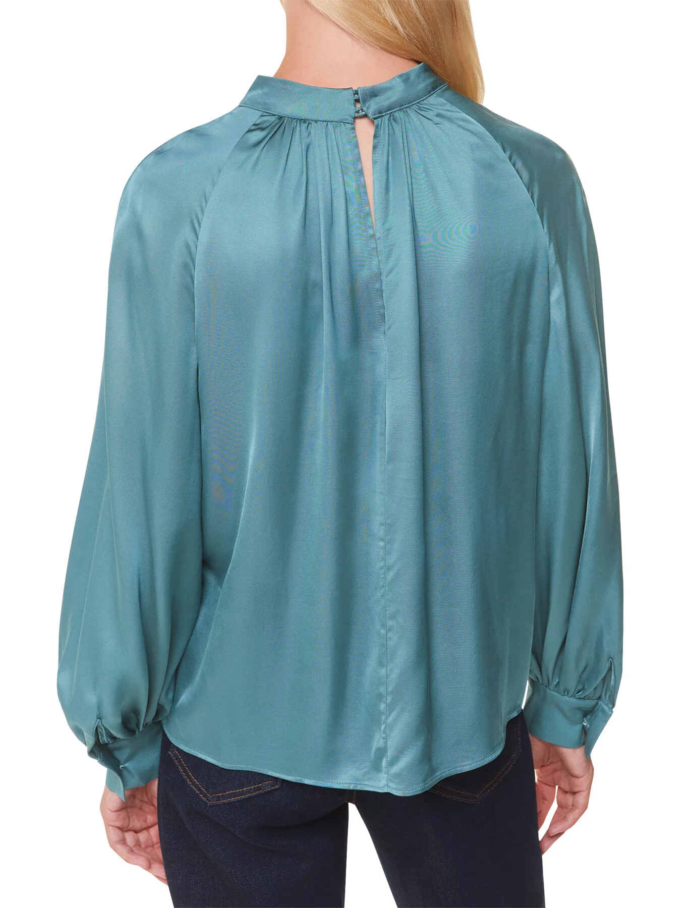 Lea Satin Blouse - Image 3