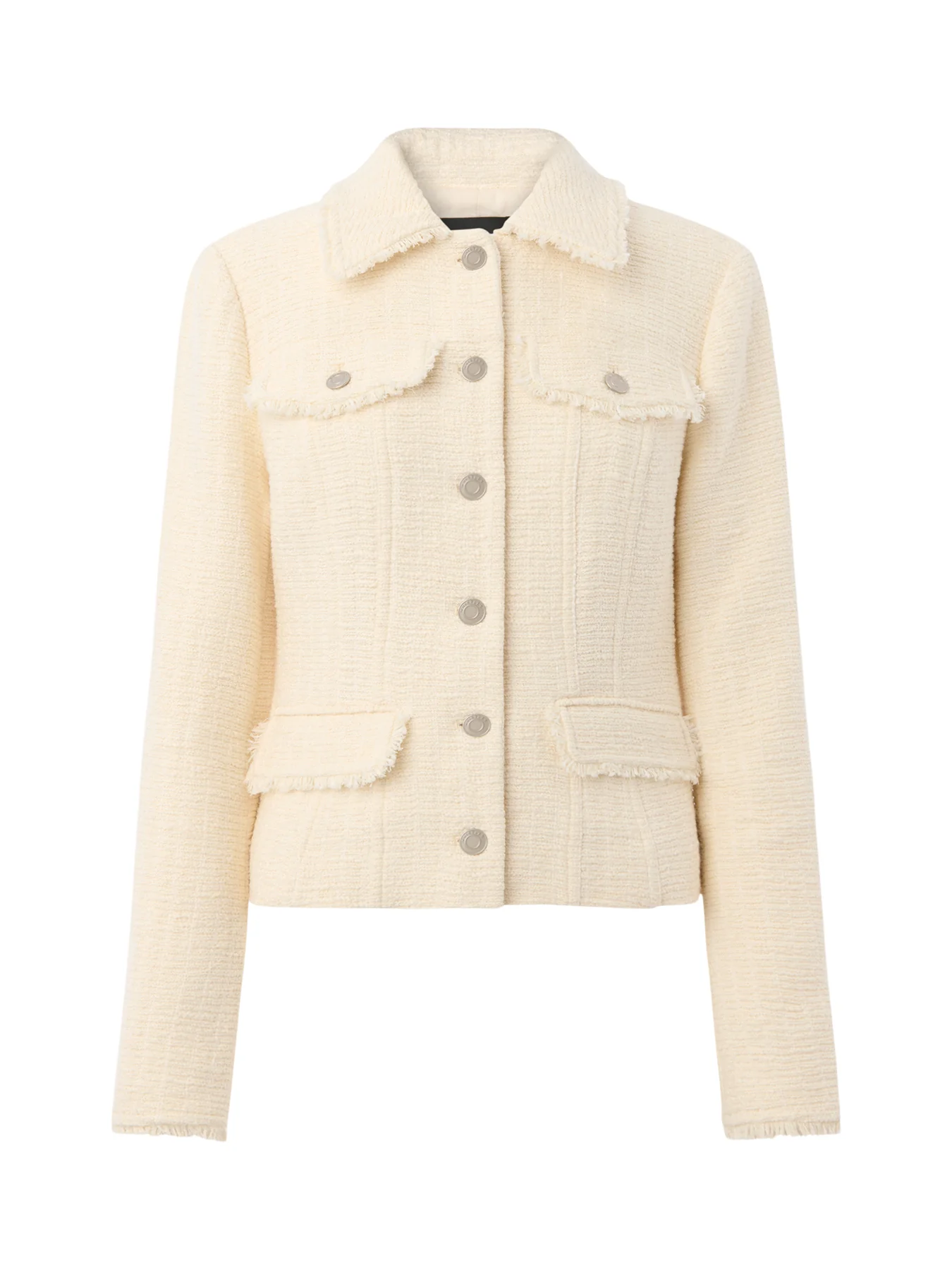 Ivory Lucie Boucle Jacket