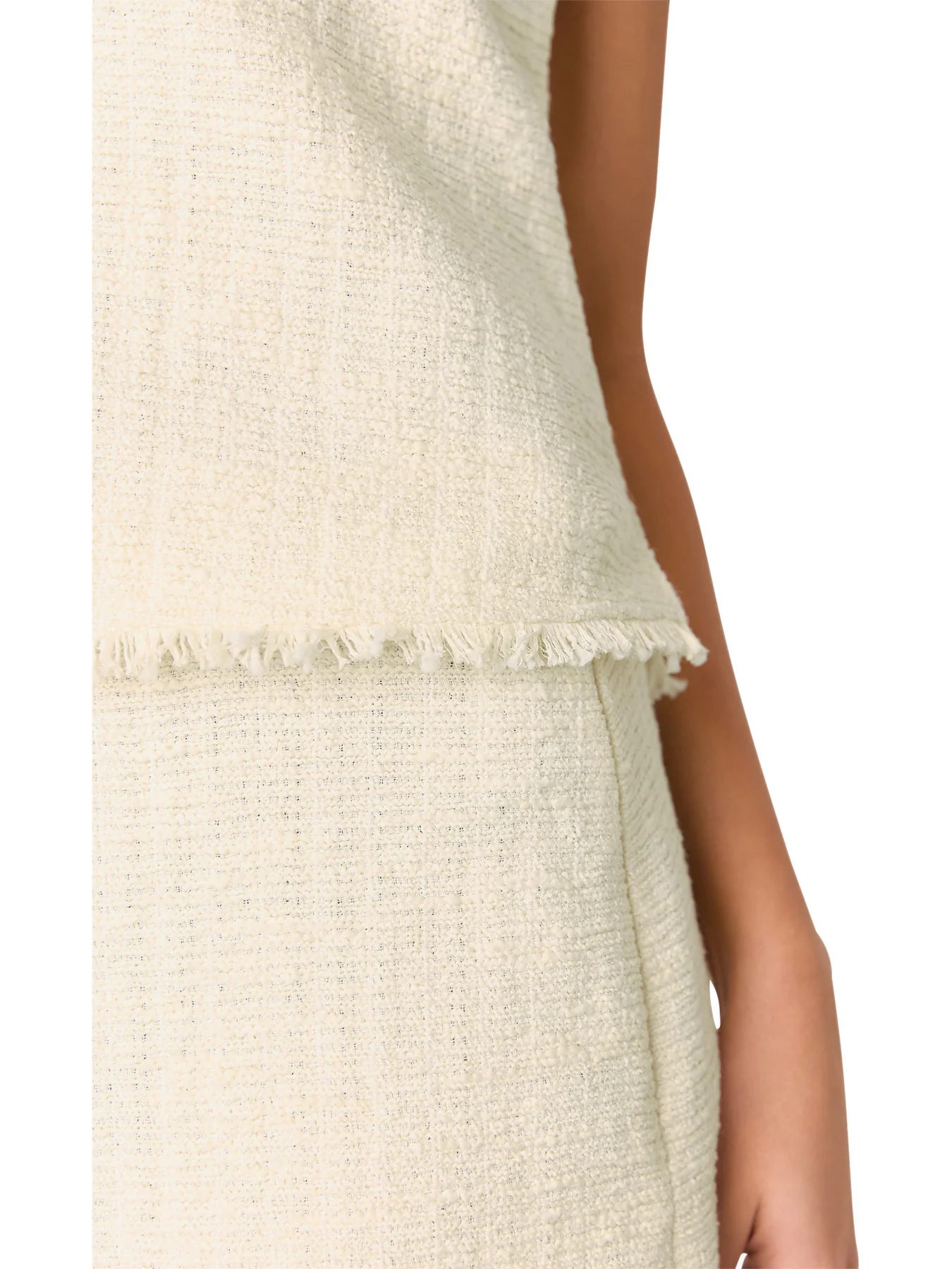 Ivory Lucie Boucle Tank - Image 4