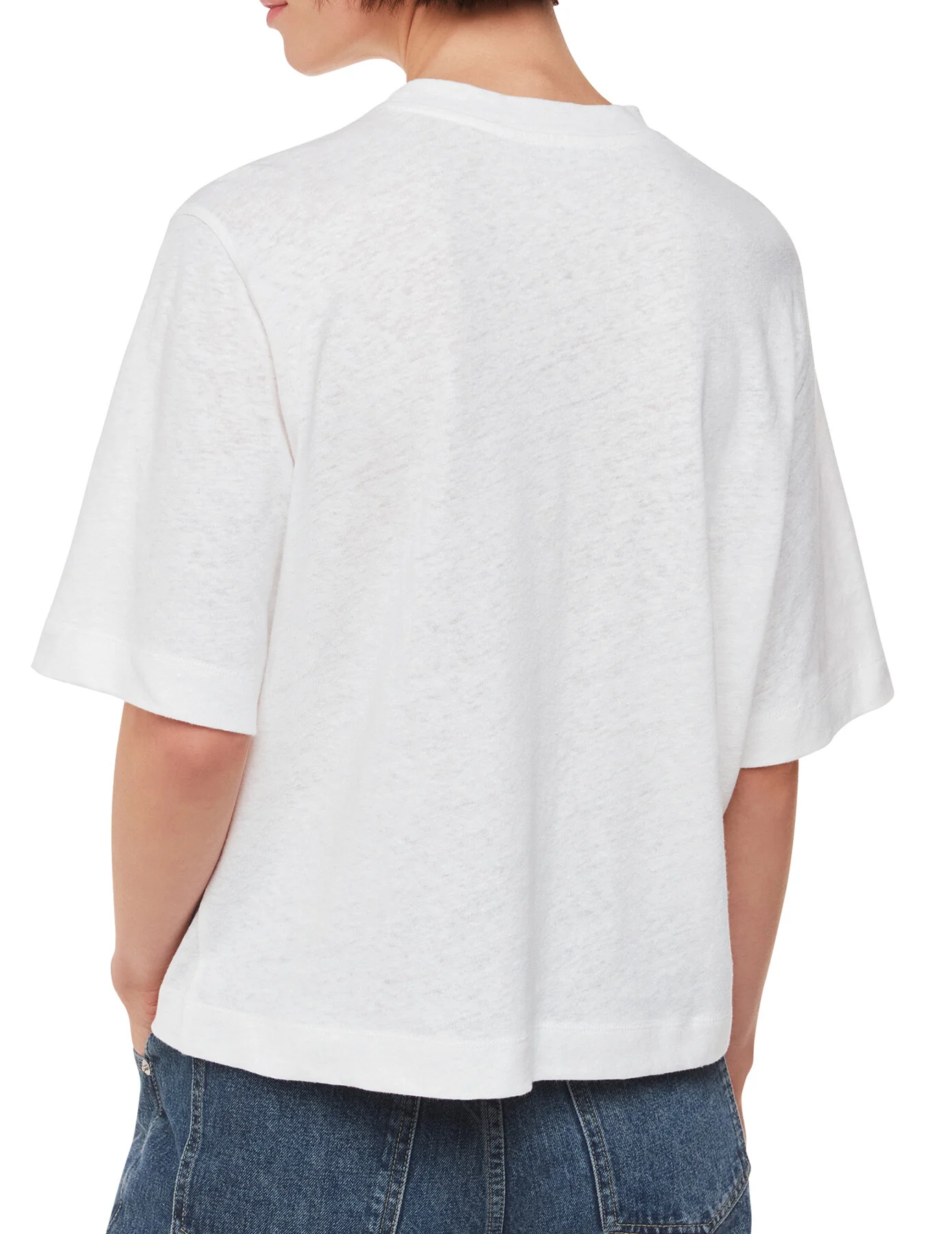 Linen Pocket Blend Tee - Image 3