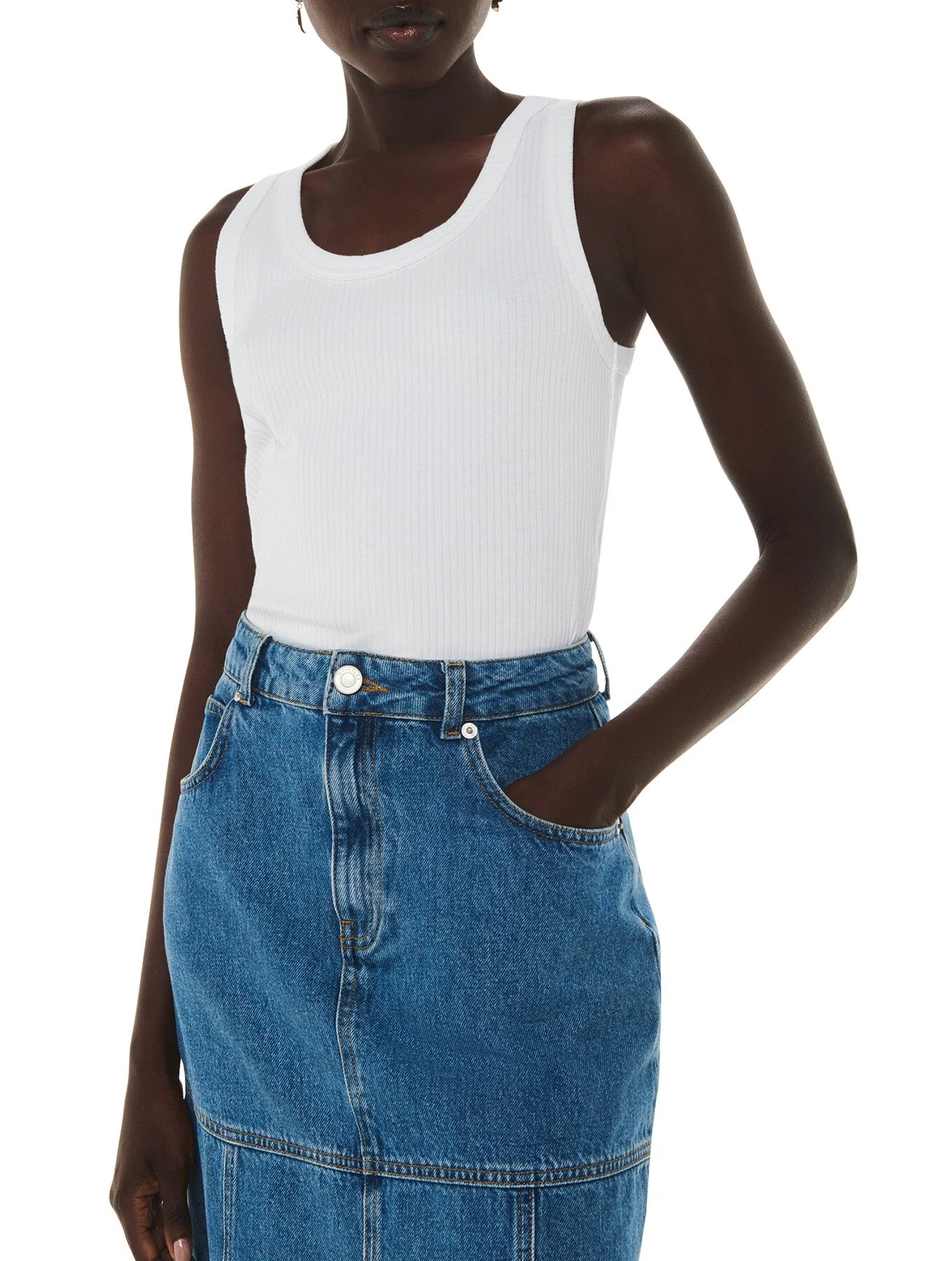 Ultimate Ribbed Scoop Vest - Image 4