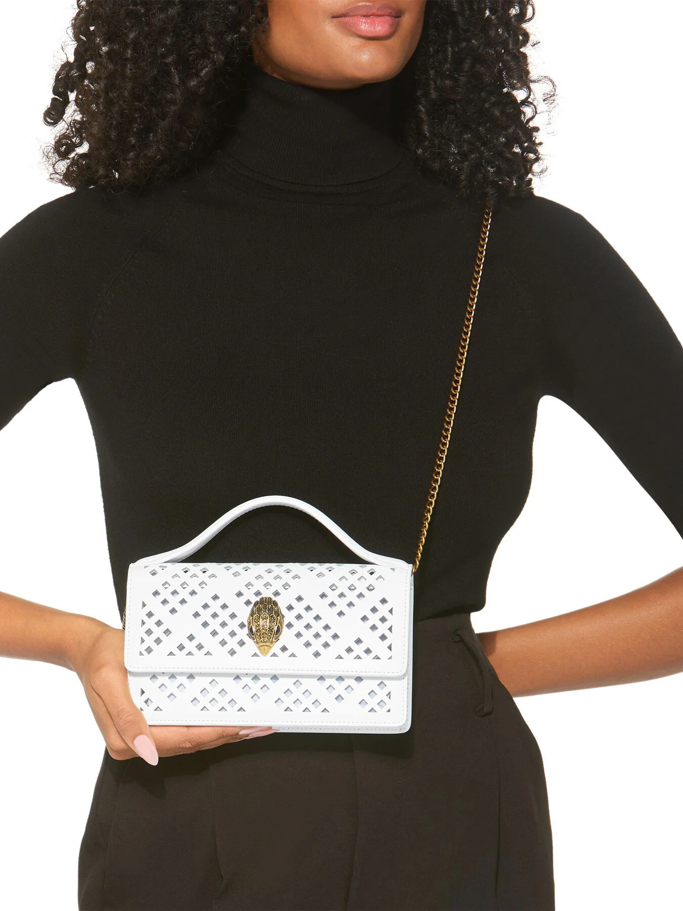 SMALL BOND TOP HANDLE BAG - Image 2