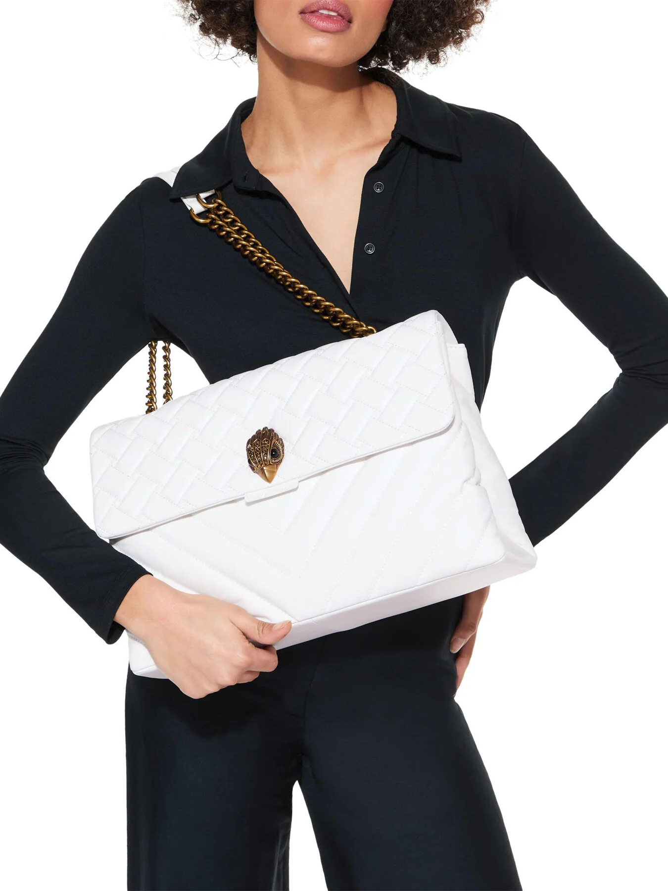 LEATHER XXL KENSINGTON BAG - Image 5