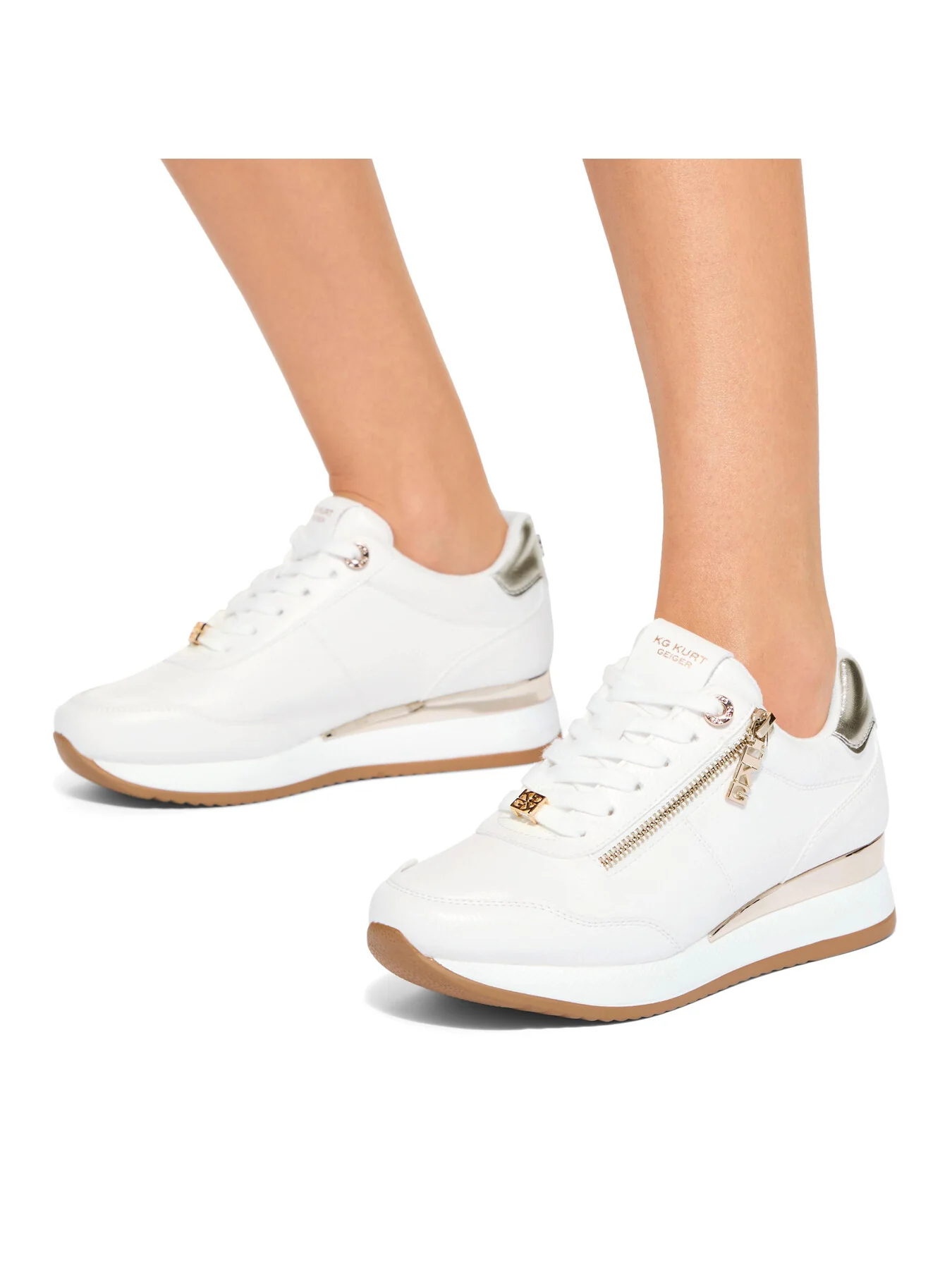Lina2 Lace Up Trainers - Image 5
