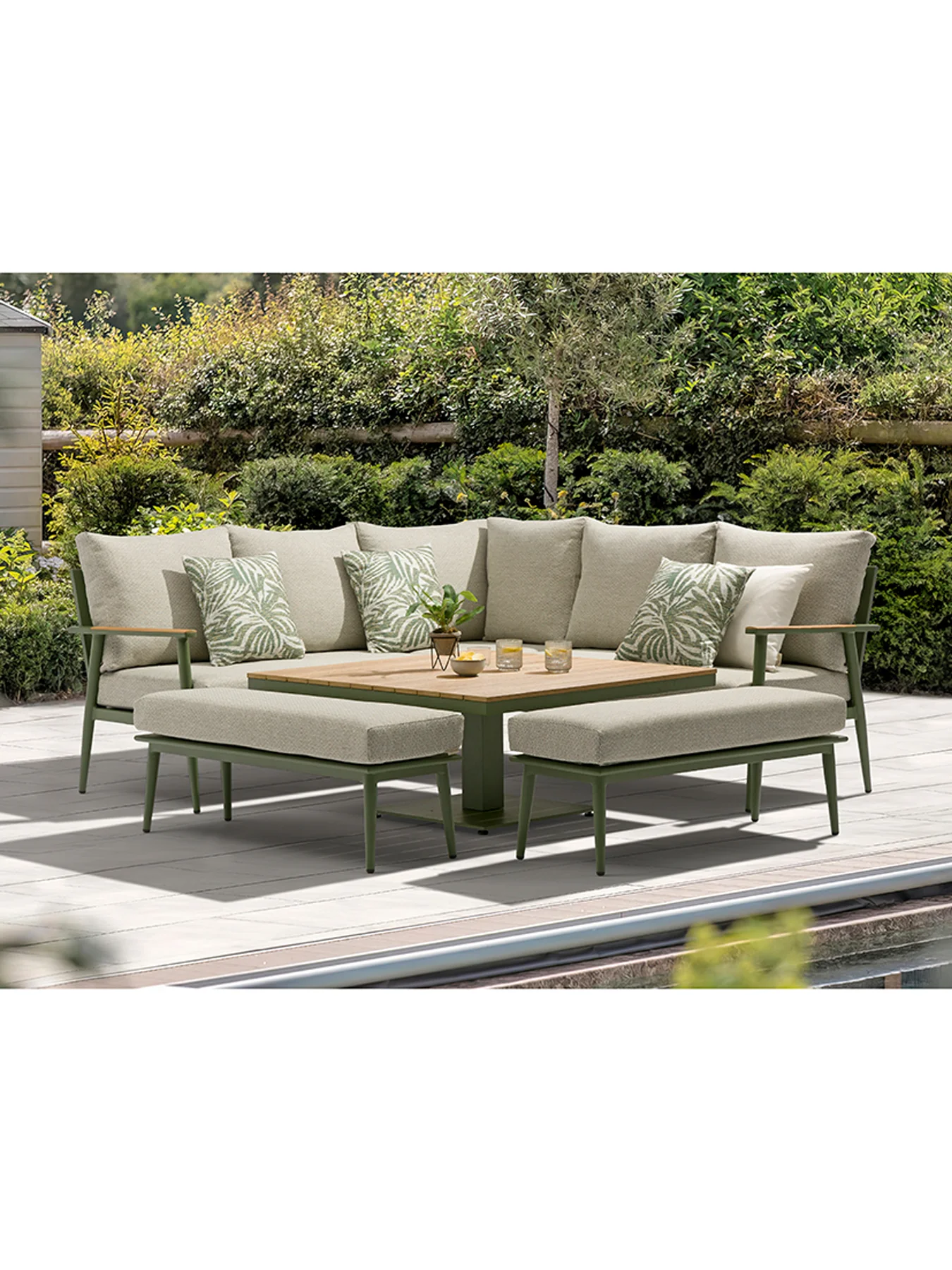 Wisley Garden Lounge Set Sage - Image 3