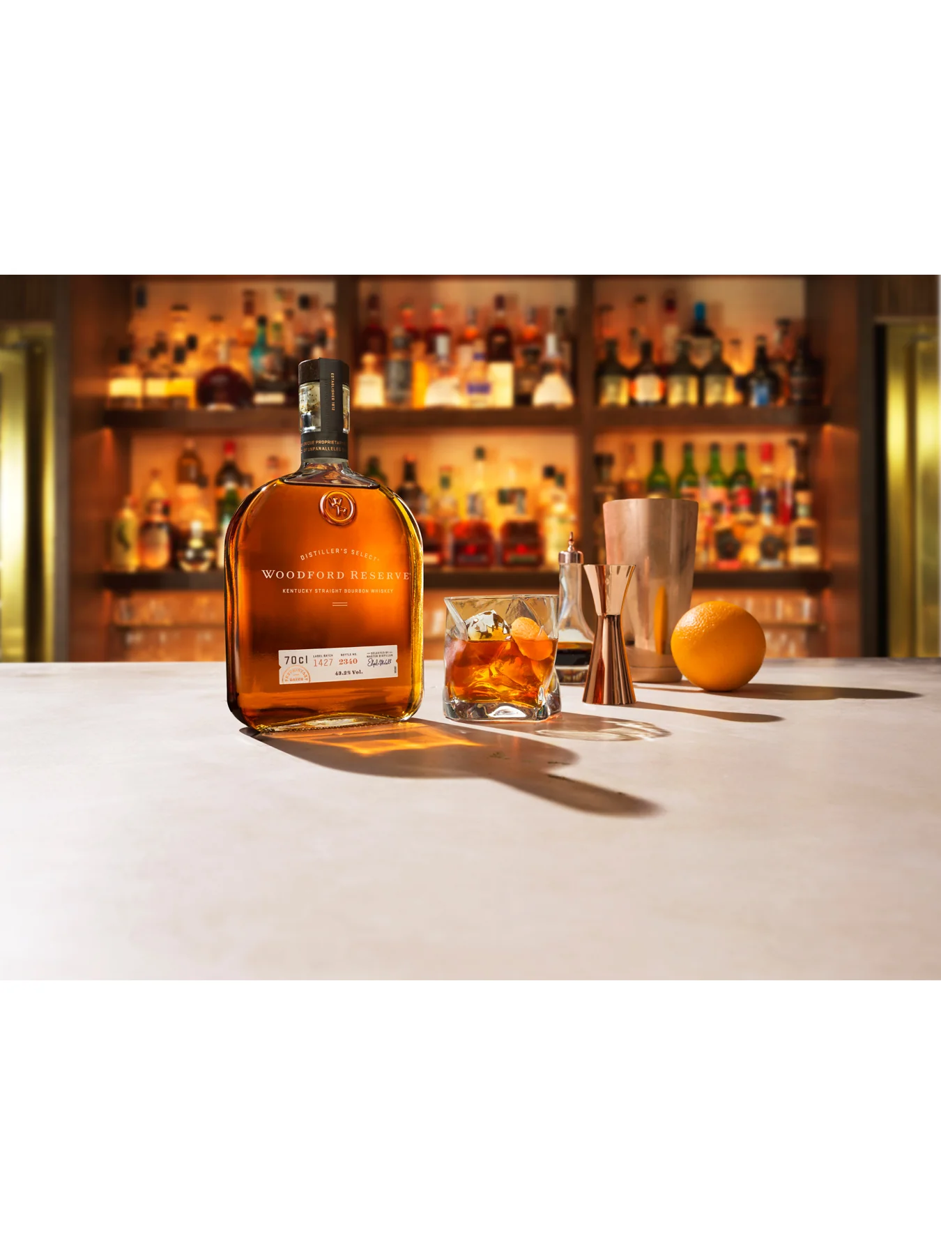 Woodford Reserve Kentucky Straight Bourbon 700ml - Image 2