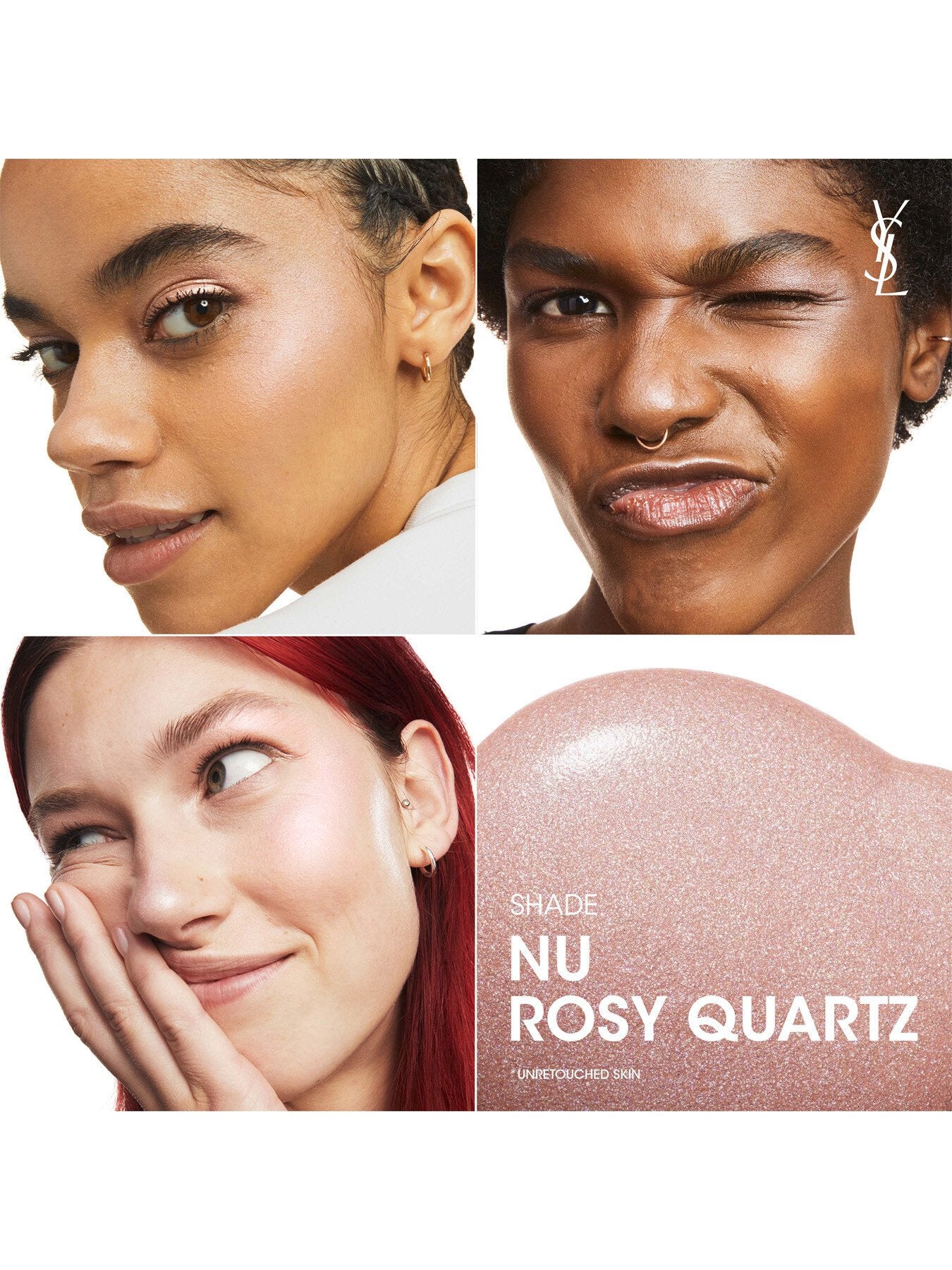 YSL NU Highlighter Rosy - Image 3